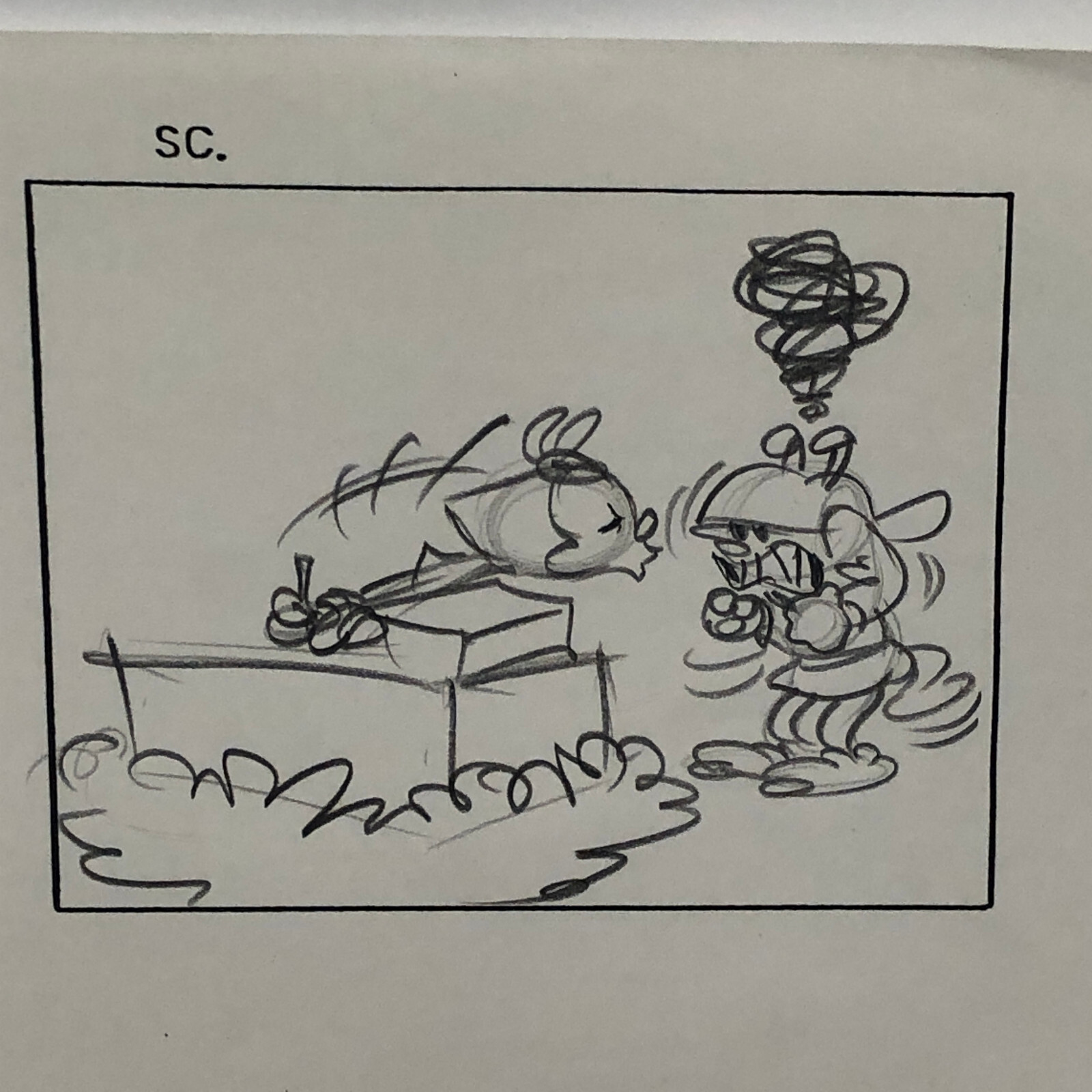 ANIMANIACS Animation Storyboard Illustration Drawing Sketch Wakko Yakko Dot