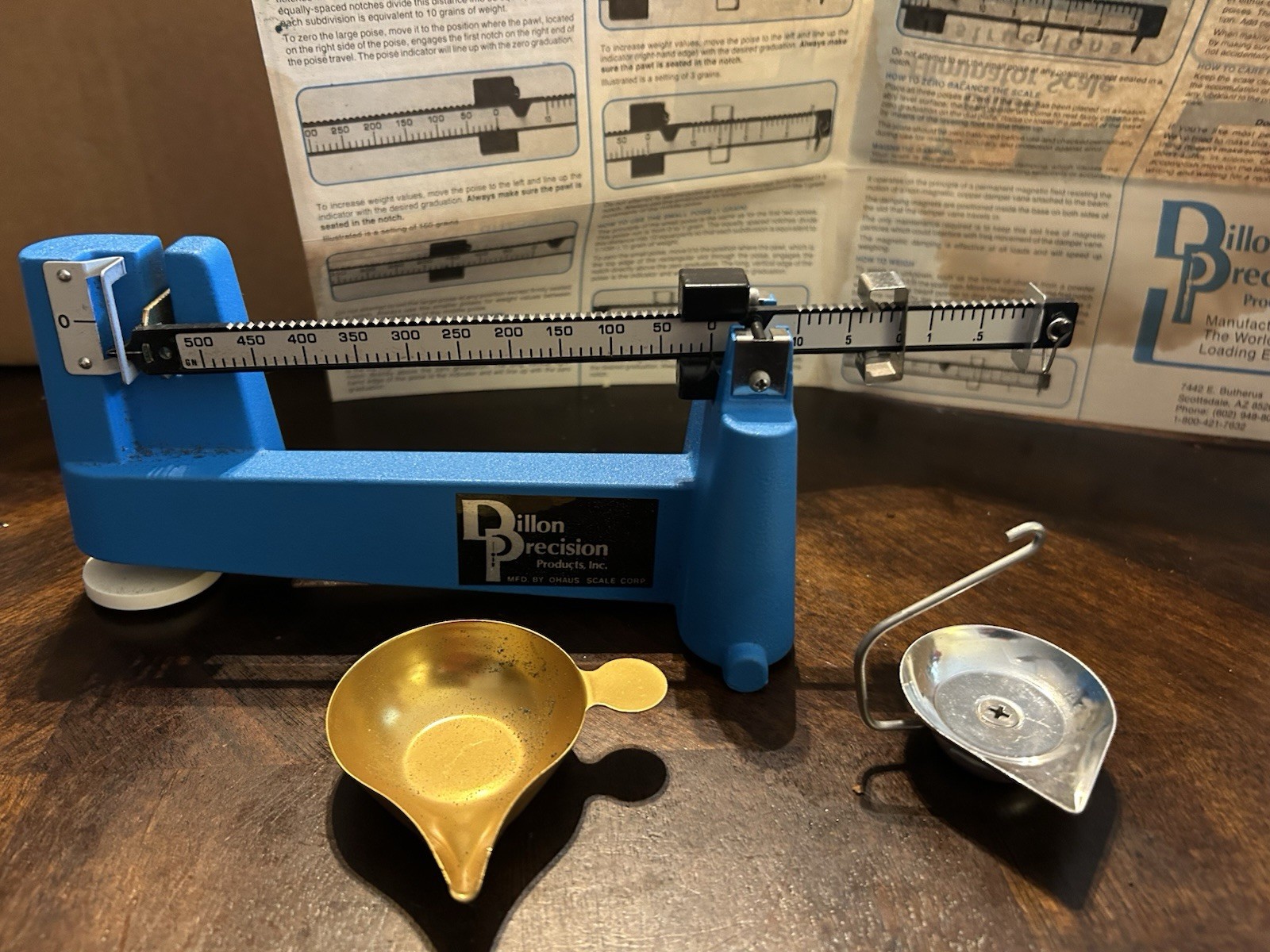 DILLON ELIMINATOR POWDER SCALE