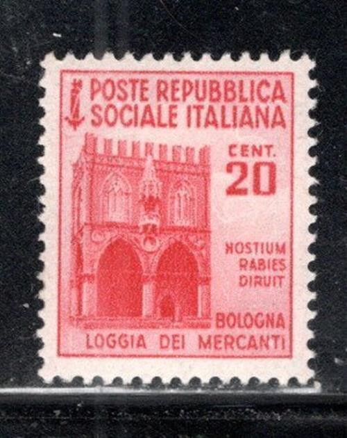 ITALY  ITALIAN SOCIALST REPUBLIC  STAMPS MINT HINGED    LOT 384AY