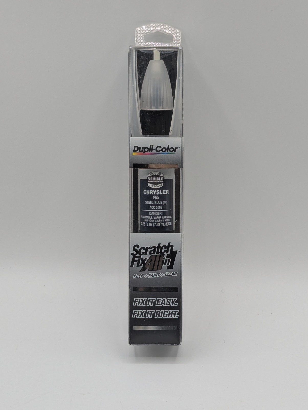 Dupli-Color Chrysler PBQ Steel Blue (M) ACC0408, Scratch Fix All-in-1 Paint