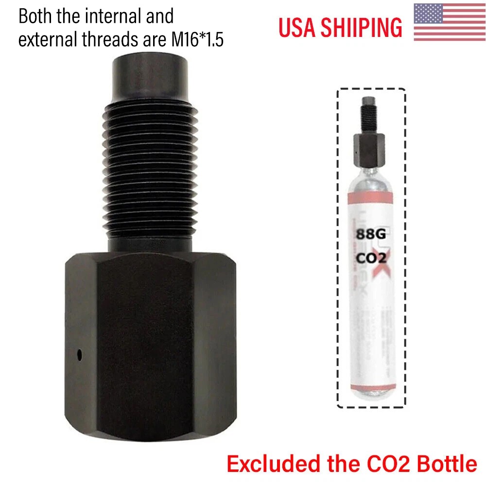 88g CO2 Capsules CO2 Saver Adapter Removable Fit For Umarex AirJavelin ,Fusion 2