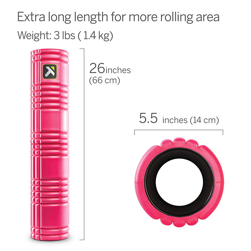 Trigger Point Performance The GRID 2.0 Foam Massage Roller 100% Genuine - Pink