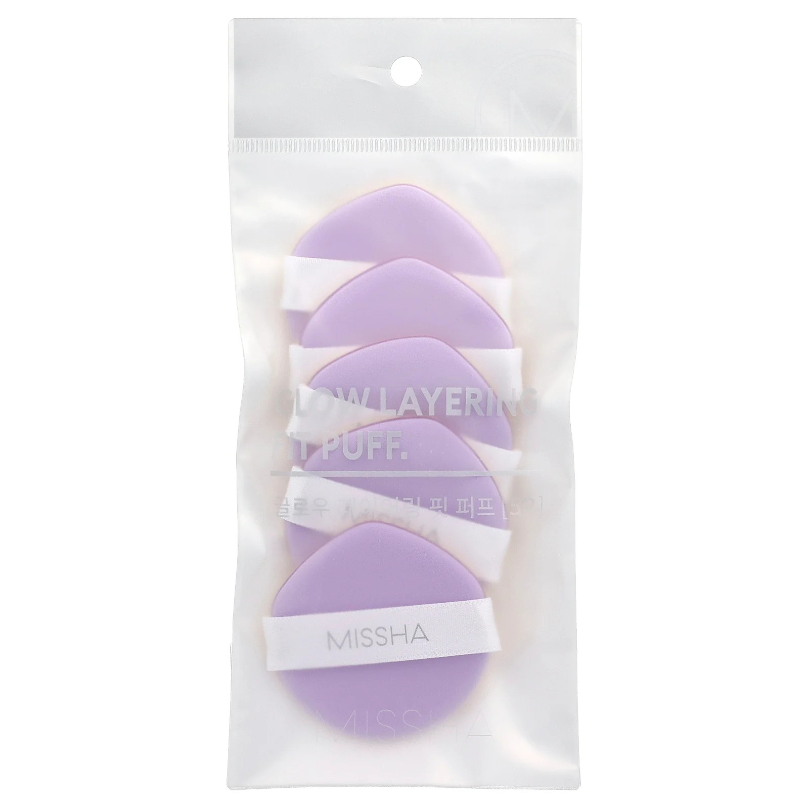 Glow Layering Fit Puff, 5 Pieces