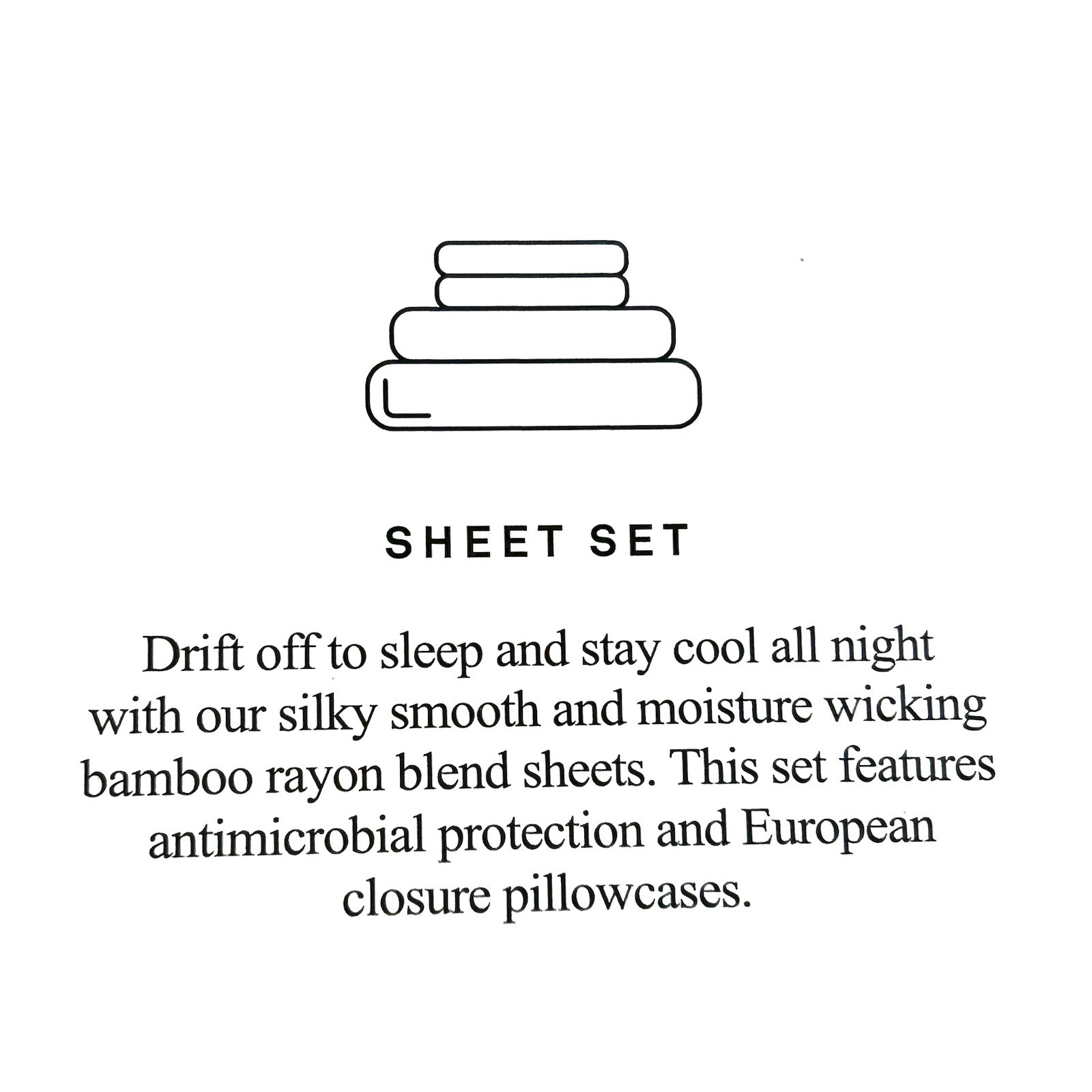 Nectar Resident Sheet Set Brand New King Size White