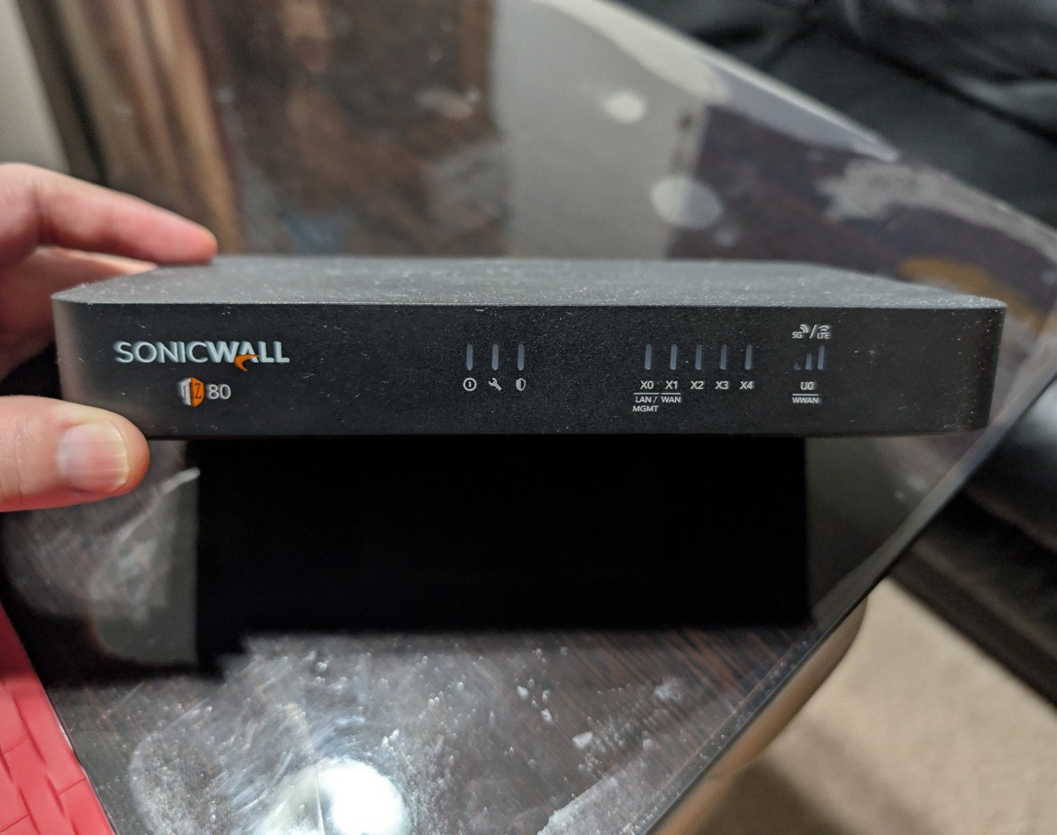 SonicWall TZ80 Hardware Firewall/VPN Security Appliance Router, API 69-11B