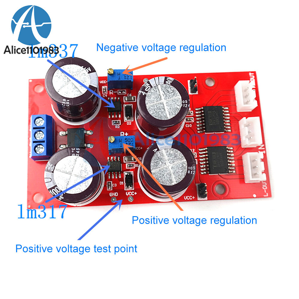 DRV134 Matched Input Amplifier 2 Channel Unbalanced to Balance Converter Board