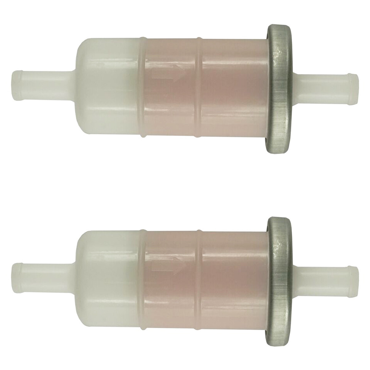 2X Fuel Filter For Kawasaki KAF620G Mule 3000 2008 & Before