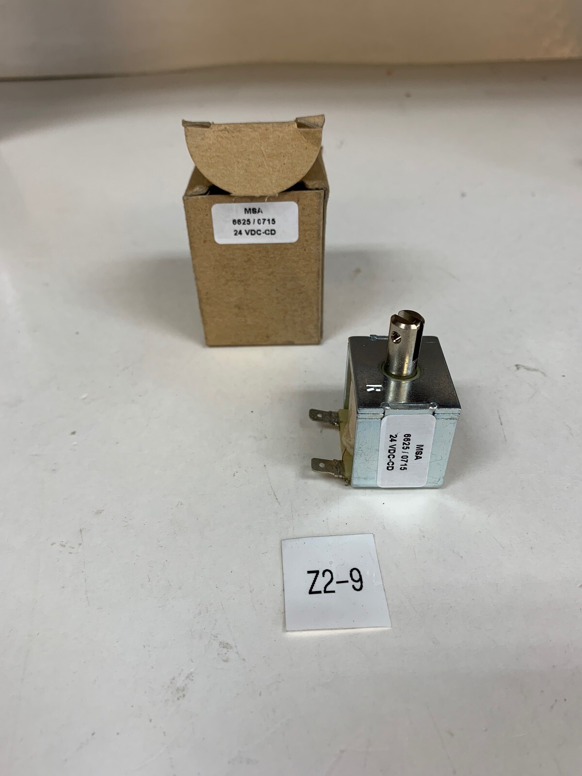 MSA - 6625/0715 *24 VDC Solenoid - Ohm coil
