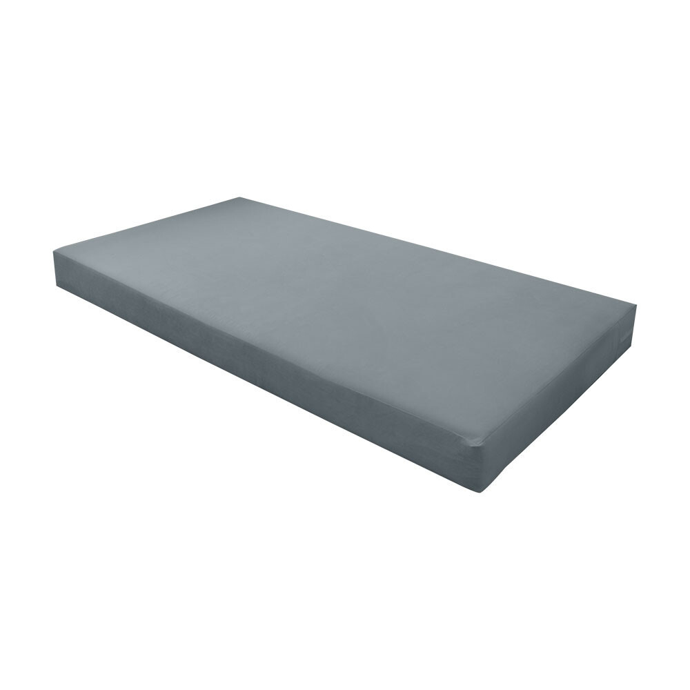|SLIPCOVER ONLY| Knife Edge 6" Full 75x54x6 Velvet Indoor Daybed Mattress-AD347