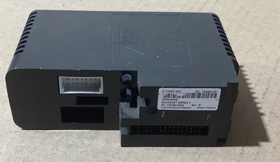 EMERSON DELTA V DEVICENET I/O INTERFACE W VE4016 KJ3244X1-BA1