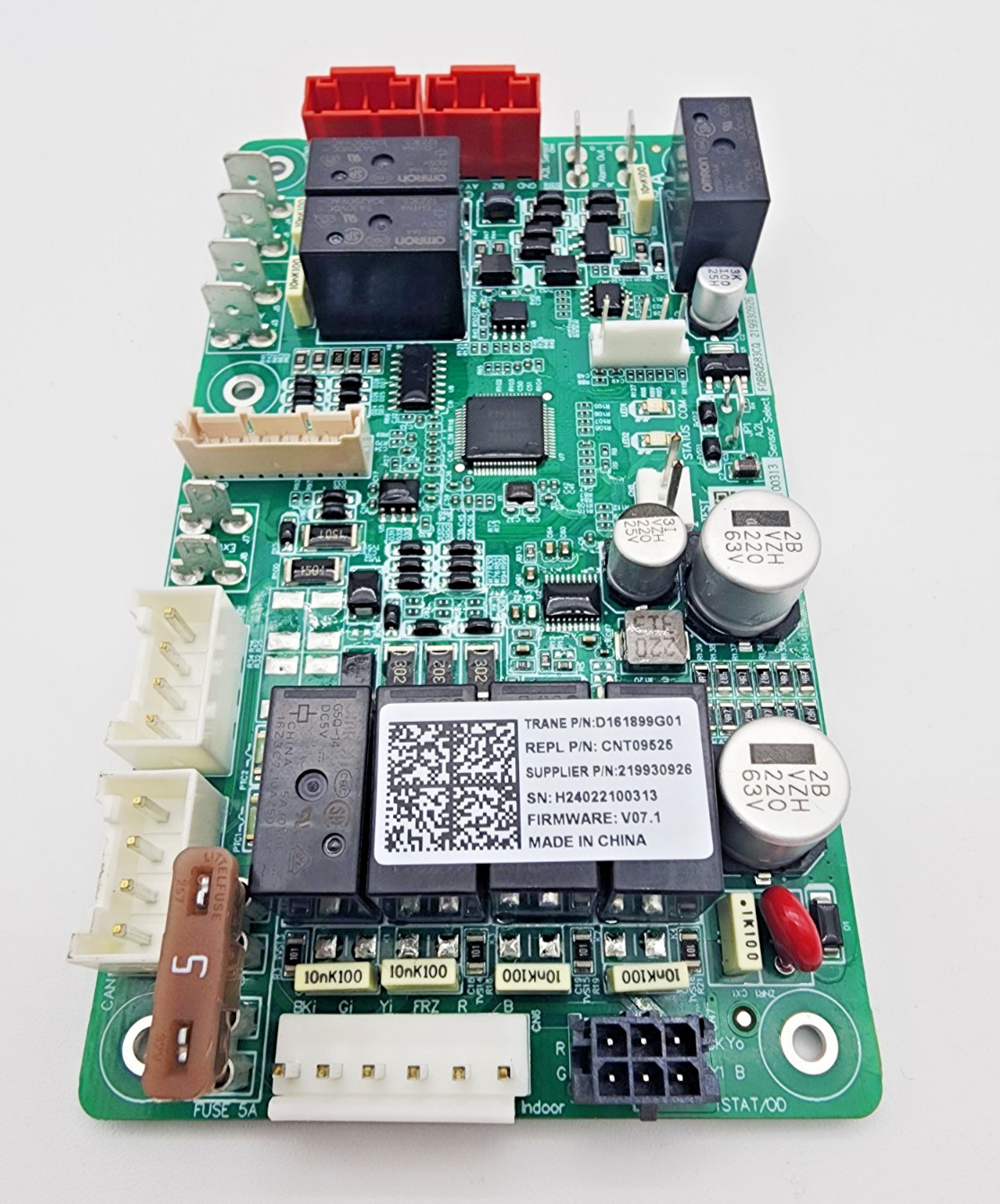 Trane D161899G01 CNT09525 Control PCB Assy A2L Mitigation Power / Board Only