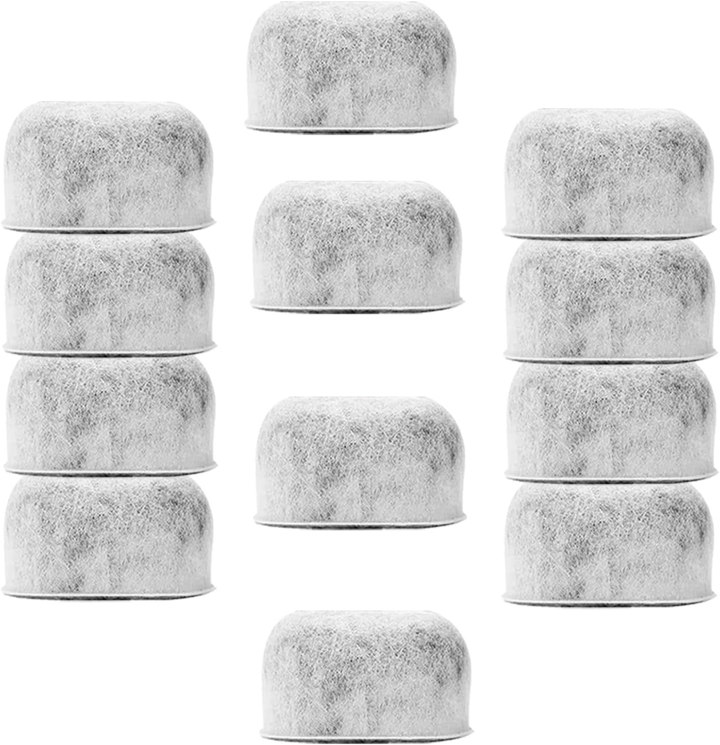 12 Pack Replacement Charcoal Water Filters for All Cuisinart Coffee Machines  C