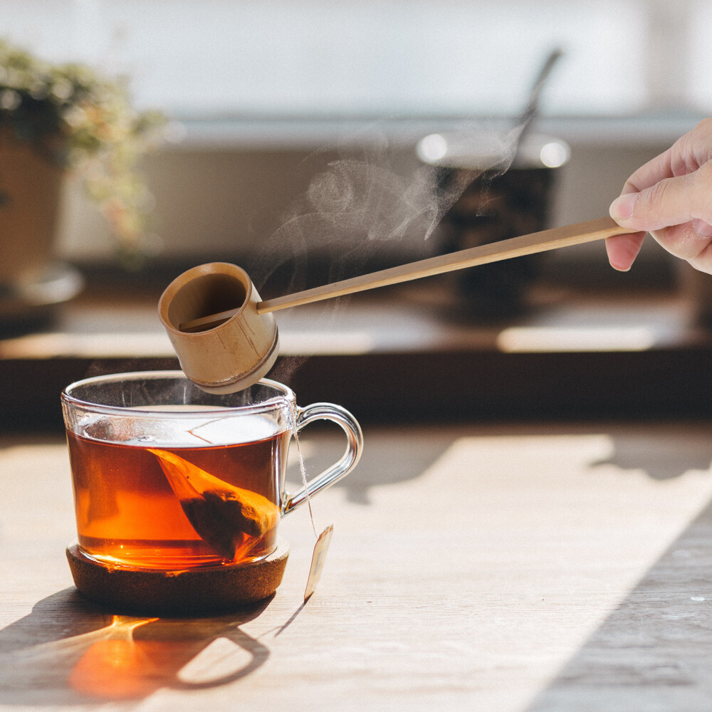 Japanese Water Ceremony Ladle Serving Bamboo Spoon