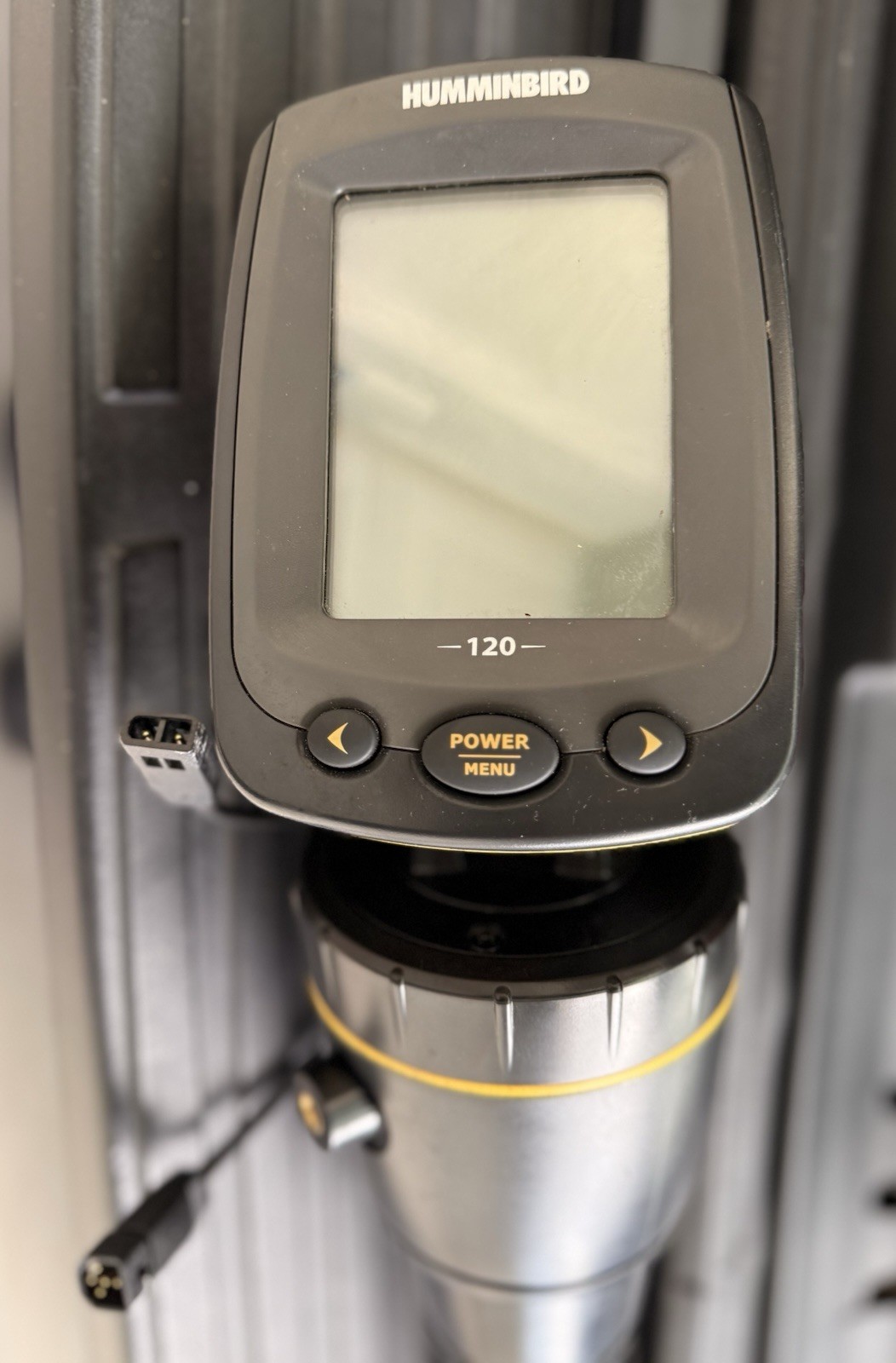 Humminbird Fishing Buddy Portable 120, No Clamp Worked Fine Last Selling As Is,