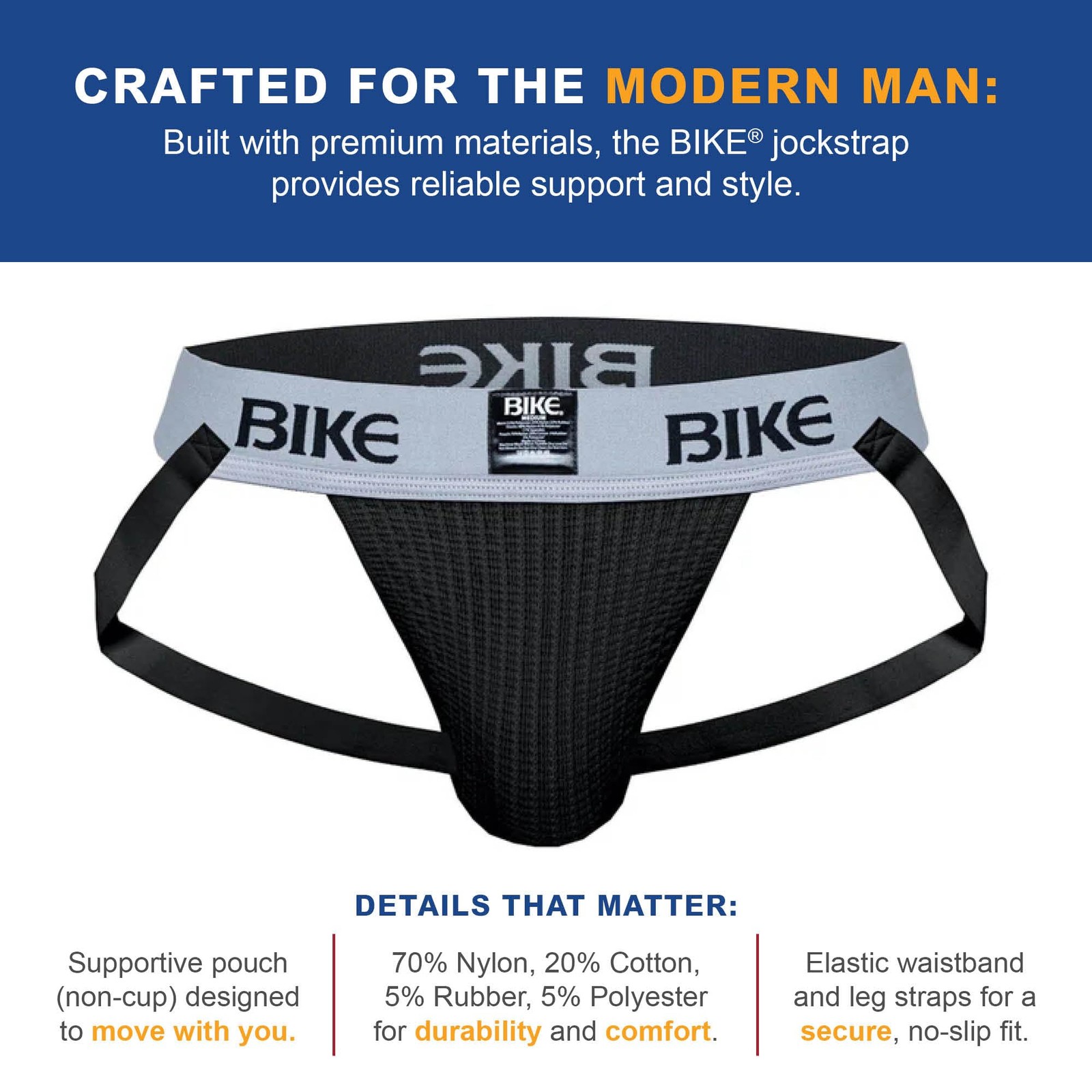 Classic Jockstrap - Black (L)