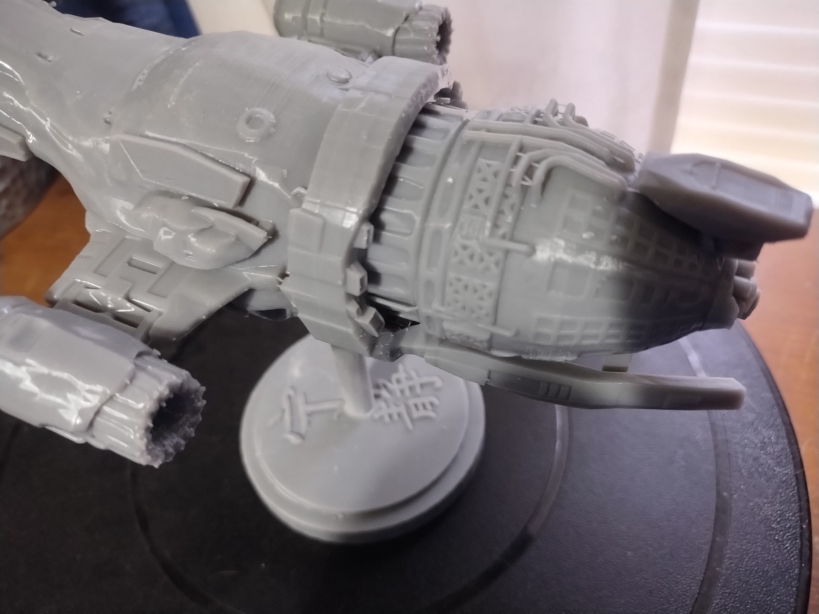 Firefly Serenity Ship 3D Resin Print With Stand