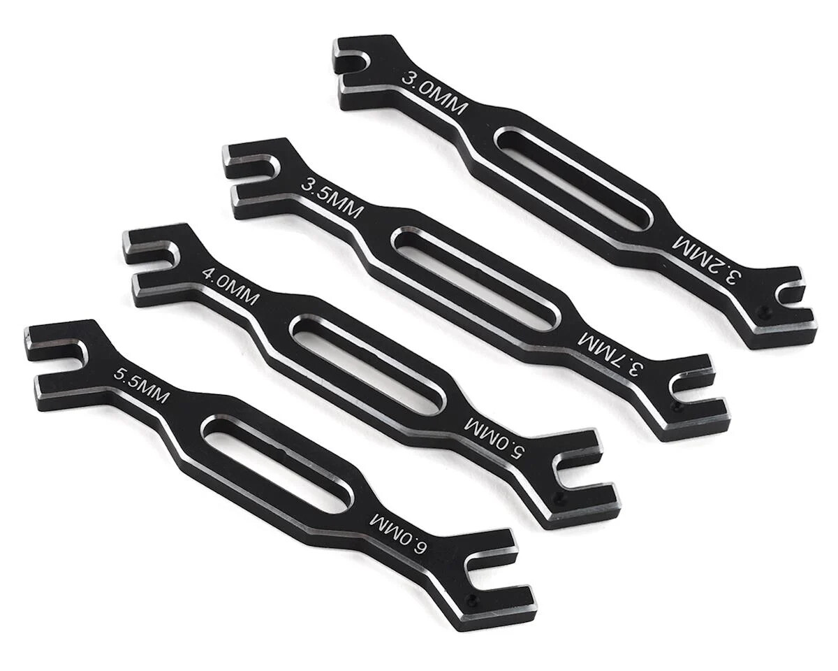 ProTek RC Aluminum Turnbuckle Wrench Set 3-6mm For Team Associated Xray Losi TLR