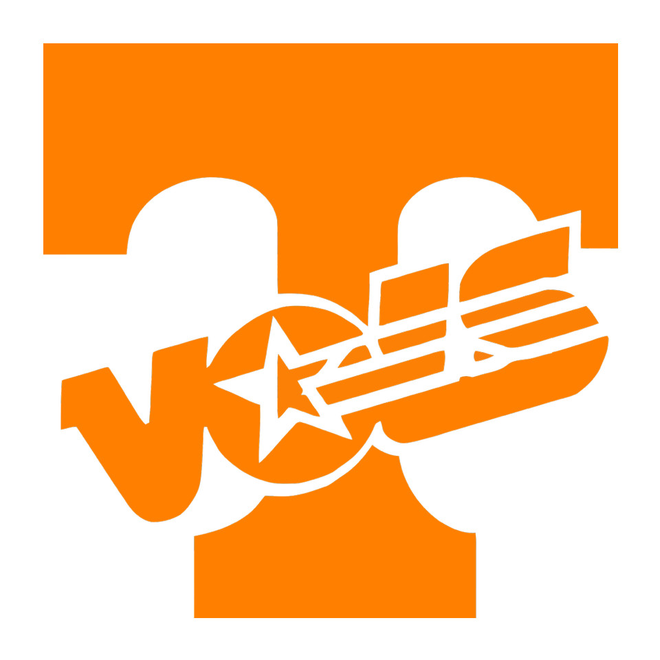 University of Tennessee "T with Vols" Vinyl Decal - NCAA - FREE BONUS DECAL