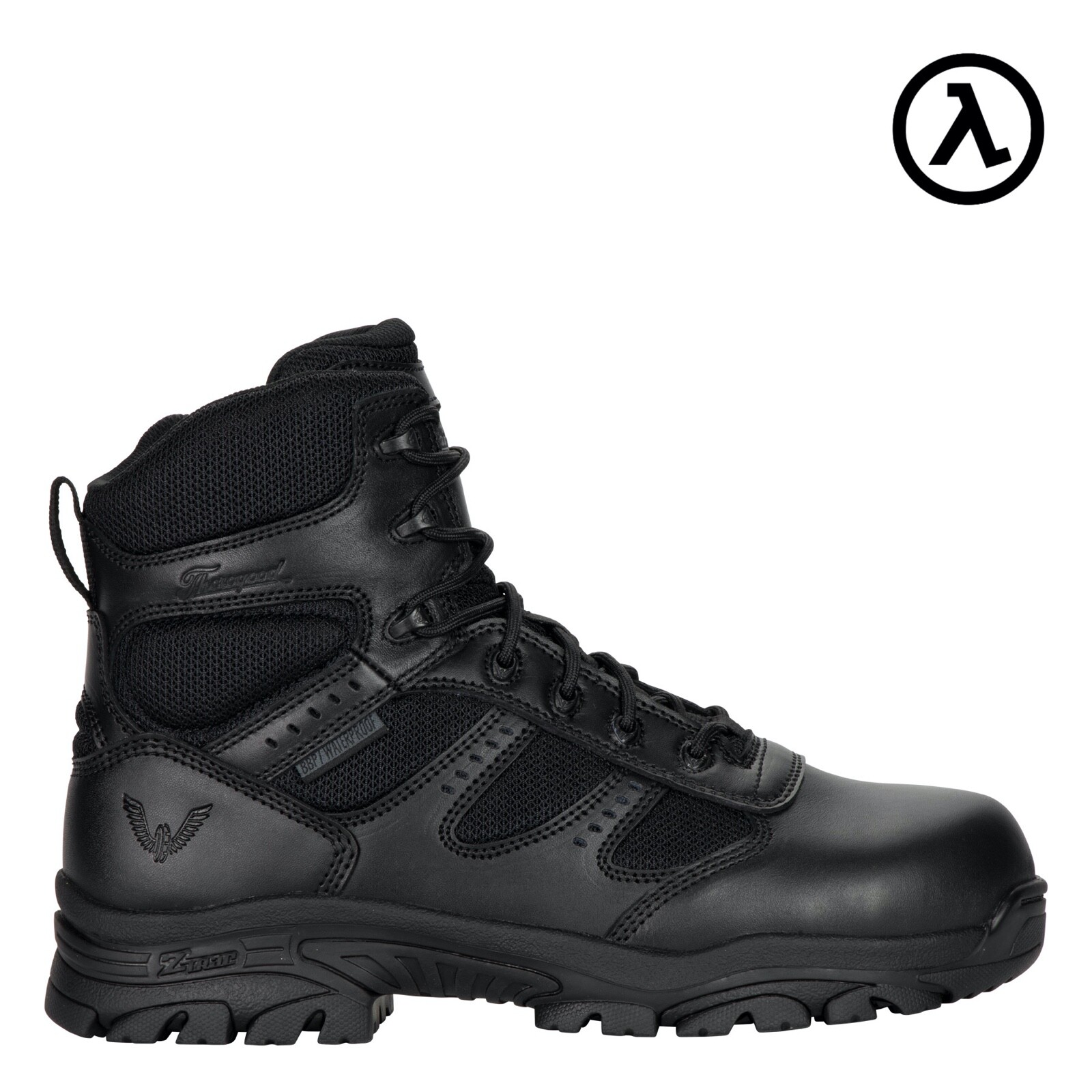 THOROGOOD THE DEUCE WATERPROOF COMPOSITE TOE SIDE-ZIP TACTICAL BOOTS 804-6190