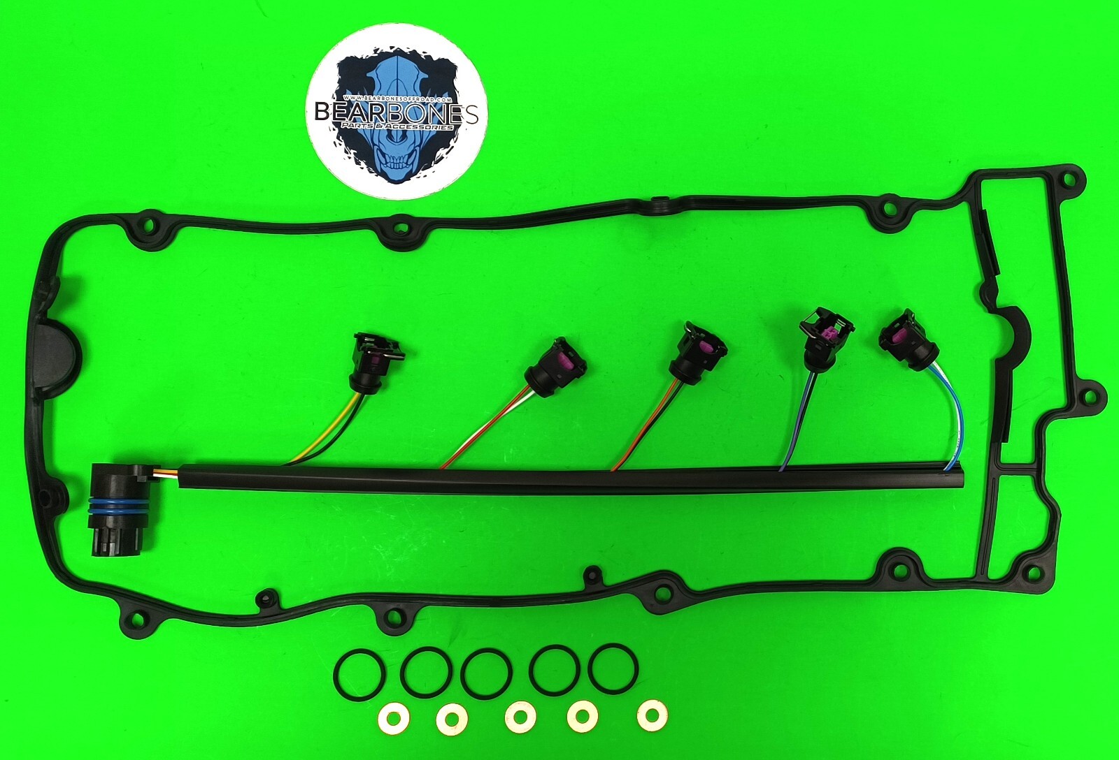 Defender & Discovery 2 TD5 2001 On Fuel Injector Harness Loom & Seals AMR6103