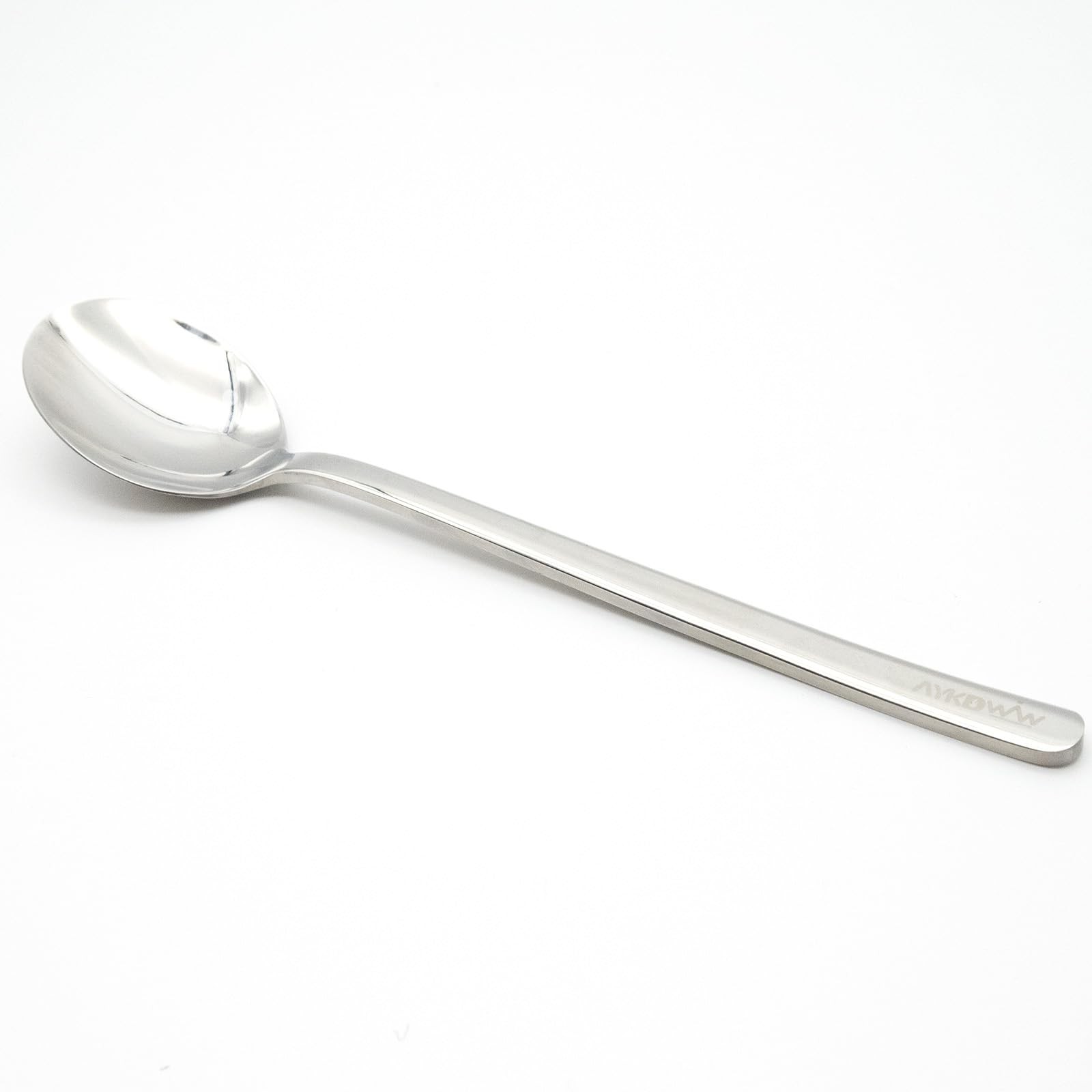 8 pieces 304 stainless steel soup spoon set, Long handles soup spoon,mirror poli