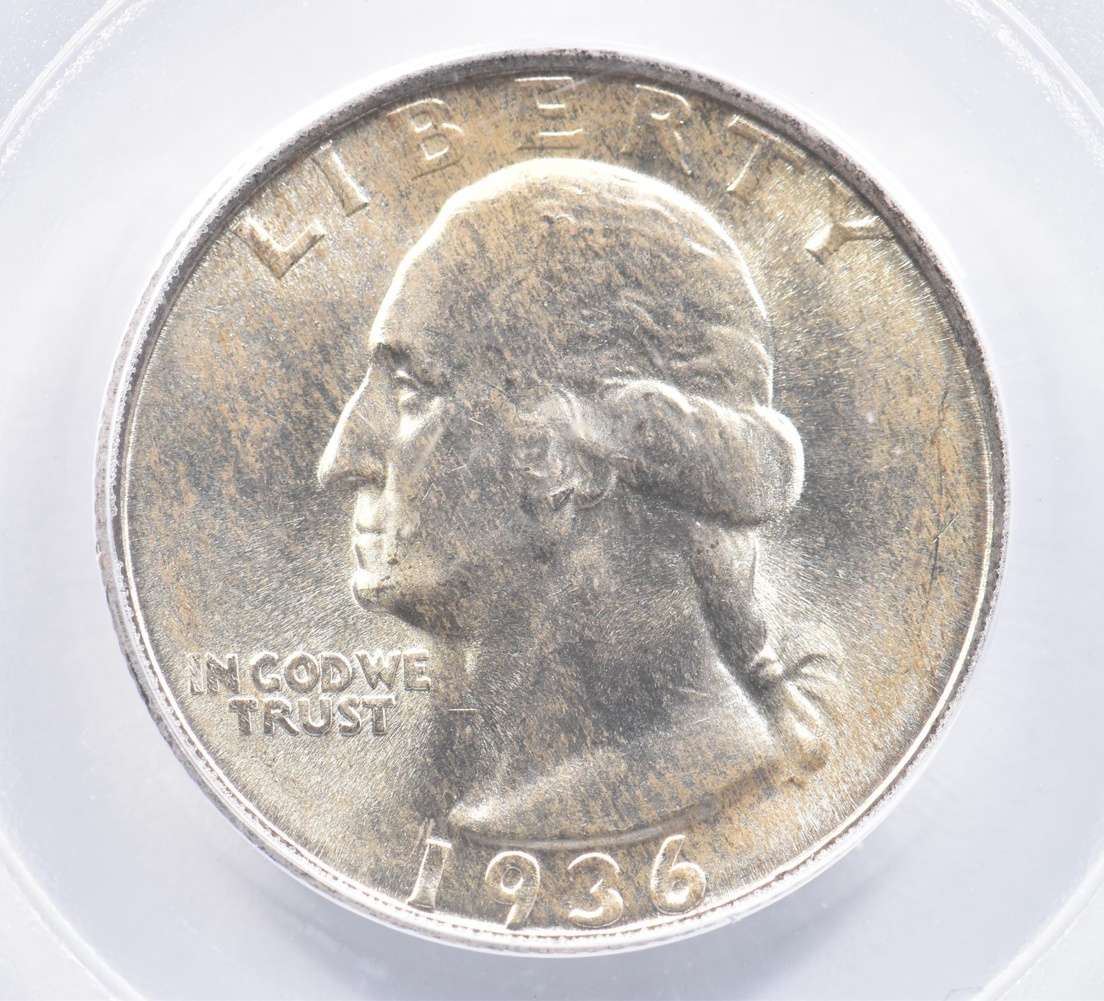 1936 Washington Quarter MS66 PCGS Blue Label