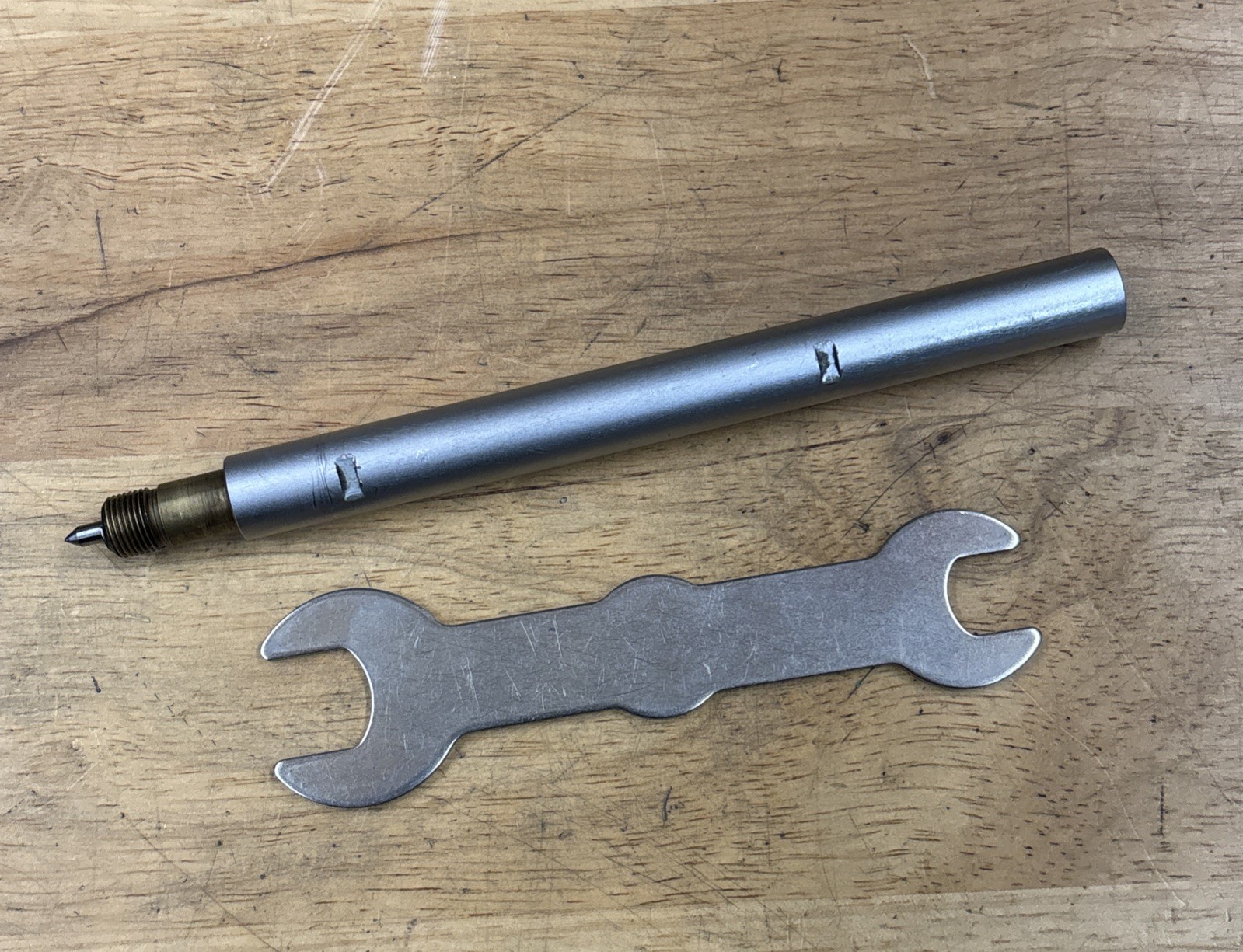 Mitutoyo 125mm long Bore Gage Extension 12mm dia. Rod -511 Series Dial w/spanner