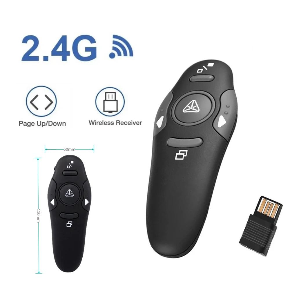2.4ghz USB Presenter Remote Control Powerpoint Wireless Presentation Remote Cont