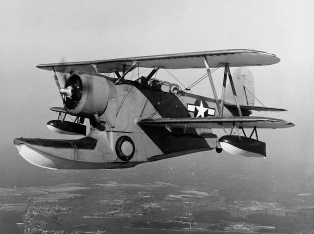 WW2 WWII Photo US Navy Grumman J2F Duck Amphibious Scout   World War Two 5811