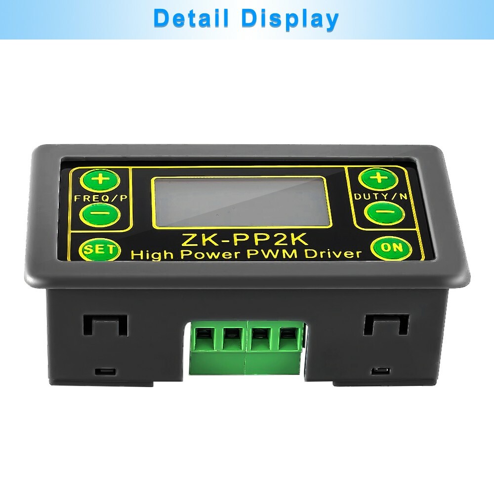 High Power PWM & Pulse Signal Generator Frequency Duty Cycle Adjustable Driver