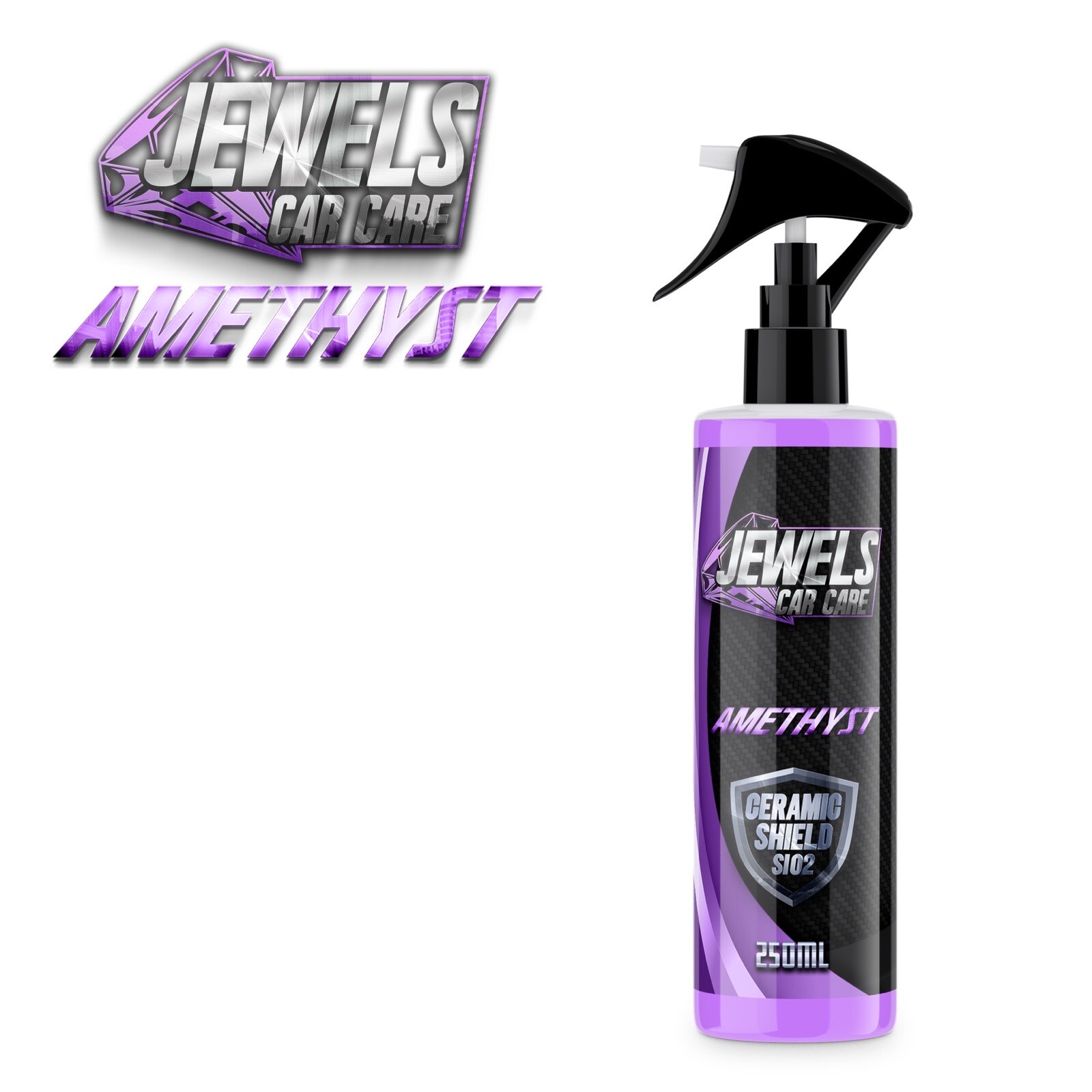 250ml Jewels Amethyst Ceramic Shield Si02 - Ultimate Shine Armor Protection