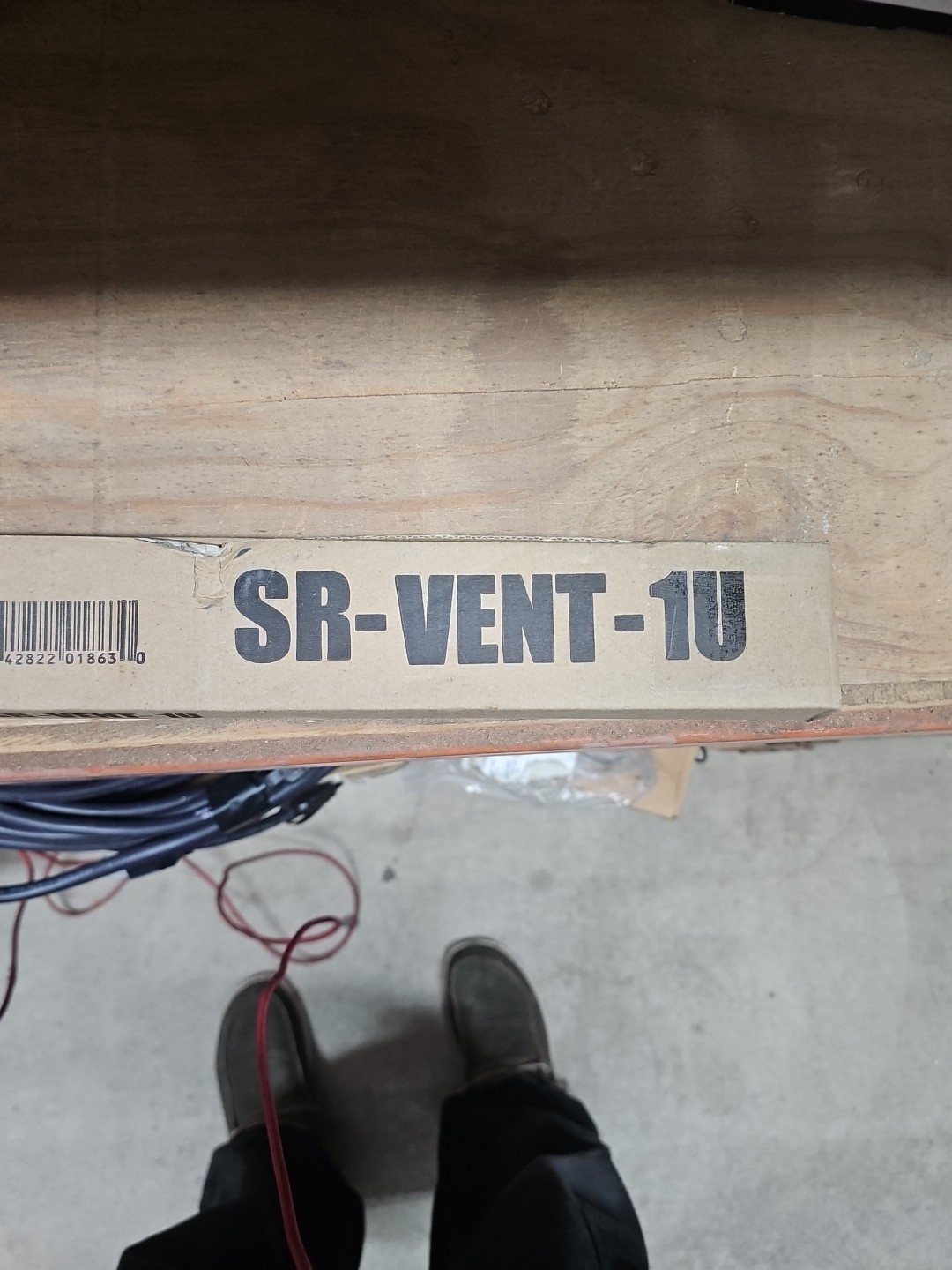 Strong SR-VENT-1U Snap-Av Rack Vented Panel #282