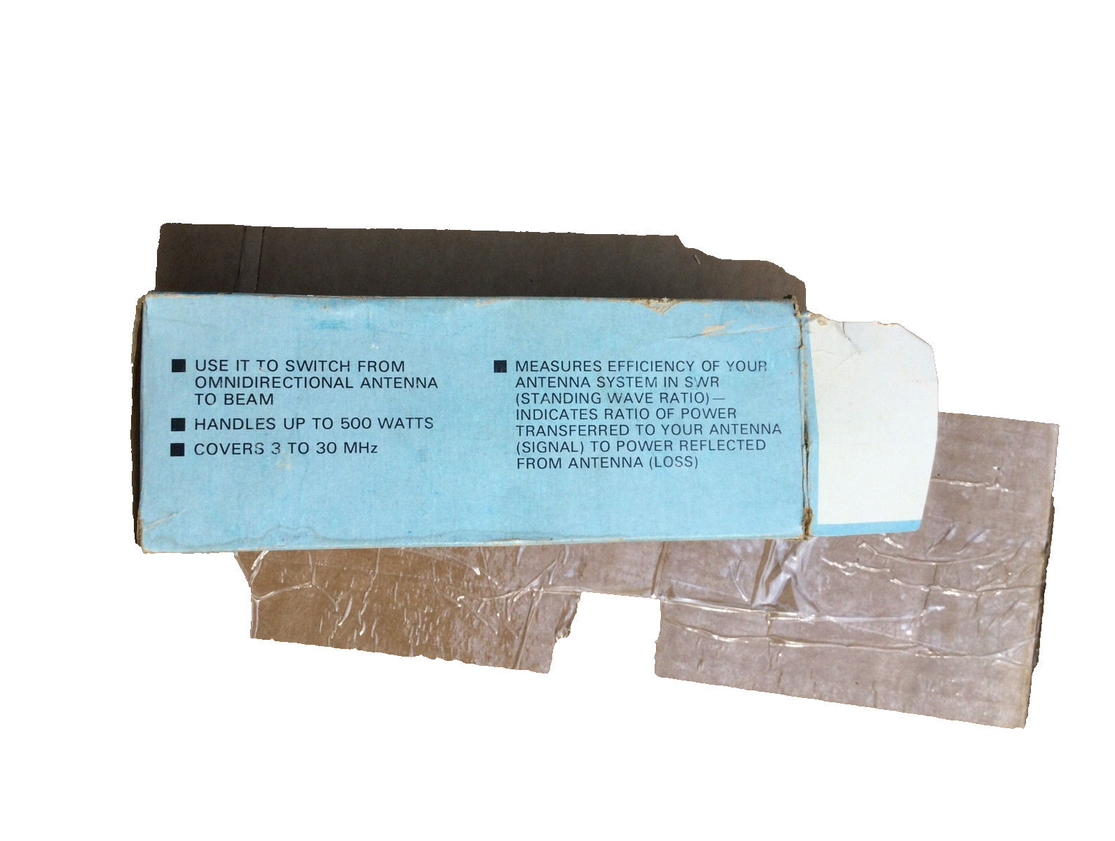 Micronta 21-521A, 2-Position Coax Switch and SWR Tester