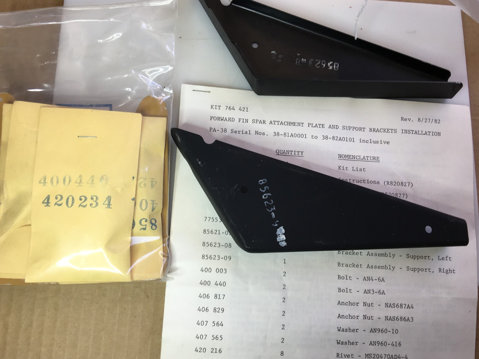 Piper Kit 764-421 NOS