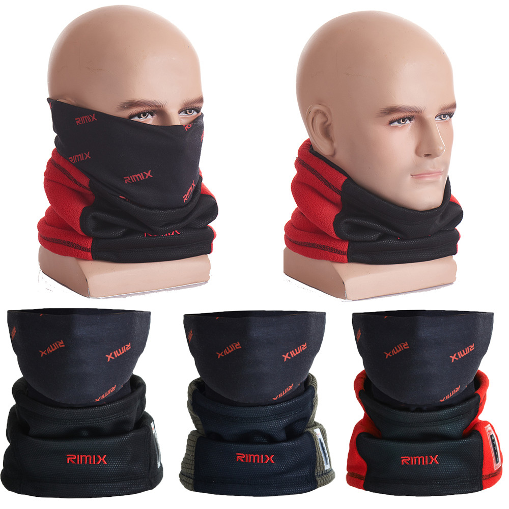 Winter Neck Warmer Gaiter Thicken Thermal Hat Motorcycle Face Cover Mask Outdoor
