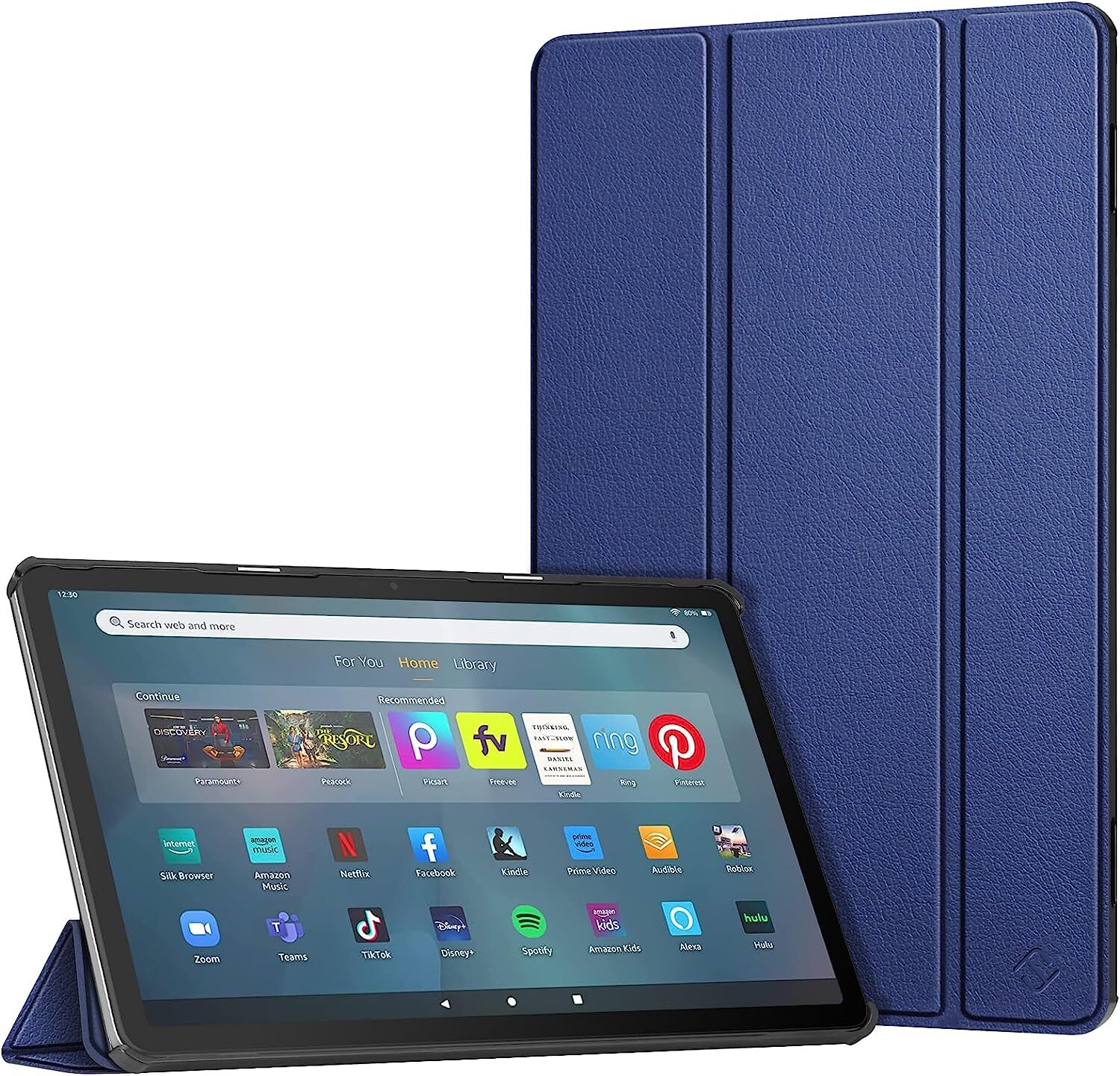 Slim Case for Amazon Fire Max 11 (13th Gen 2023) Trifold Hard Shell Stand Cover