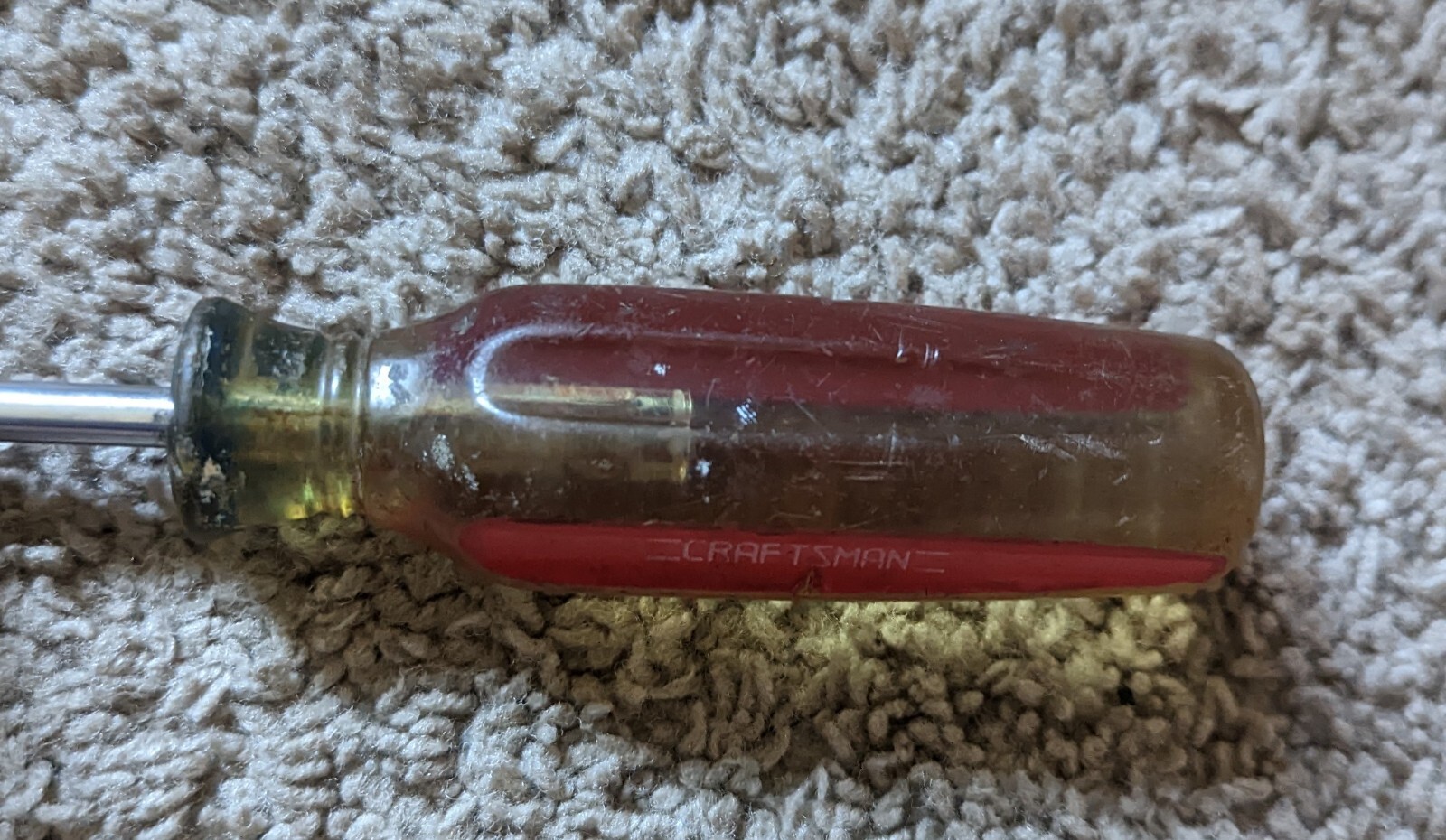 Vintage Craftsman 1/4 Sears Best Handle 41593 WF USA Slotted Screwdriver