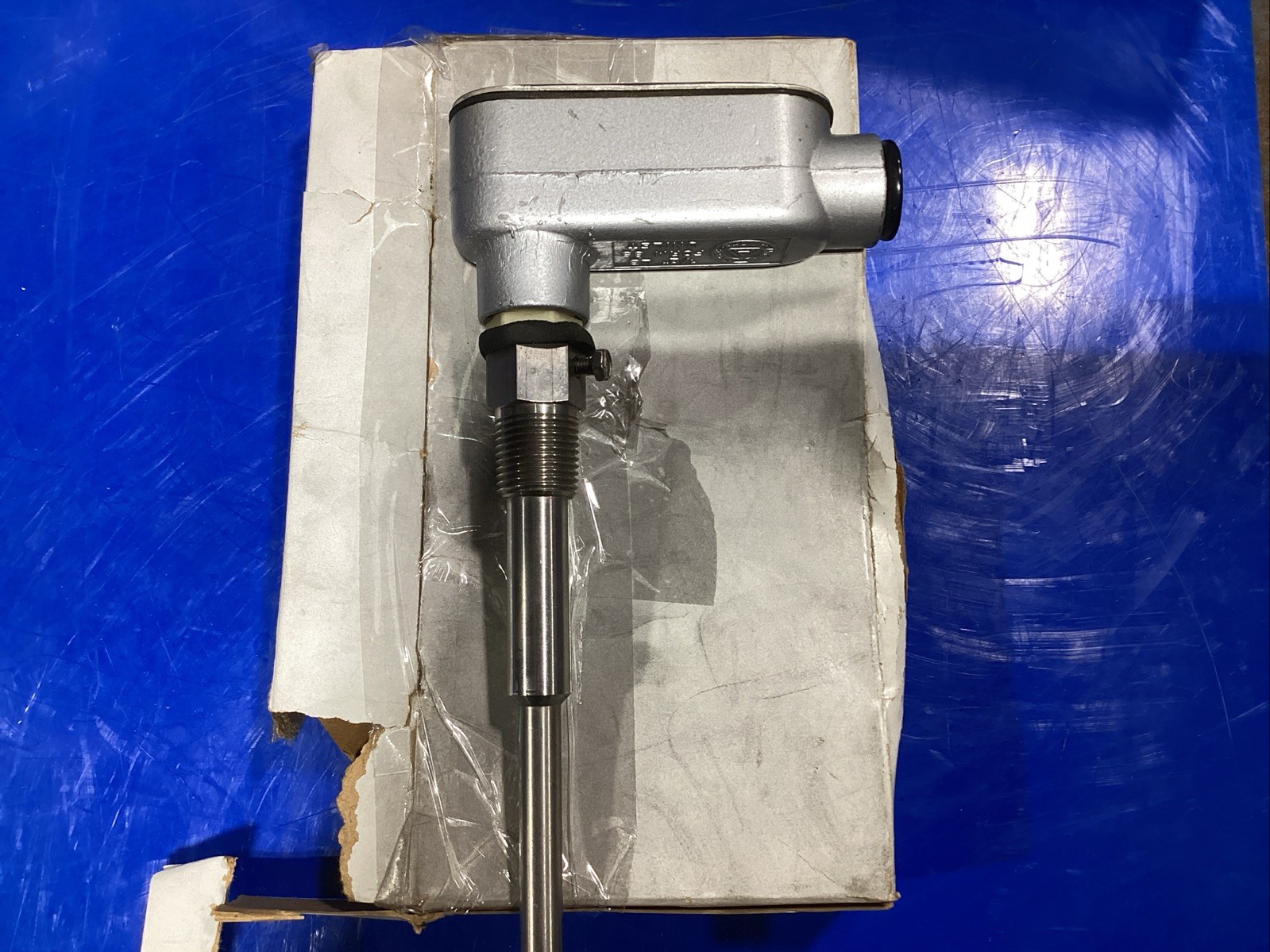 POWERS 533-378 IMMERSION TEMP SENSOR 100 OHM PLATINUM RTD RANGE 20/120 DEG. F