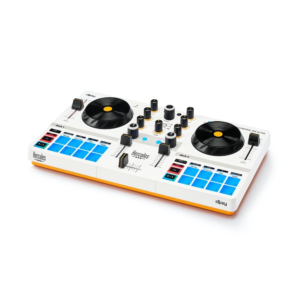 Hercules DJ Control Mix Ultra DJ Controller w/ Case & Ties