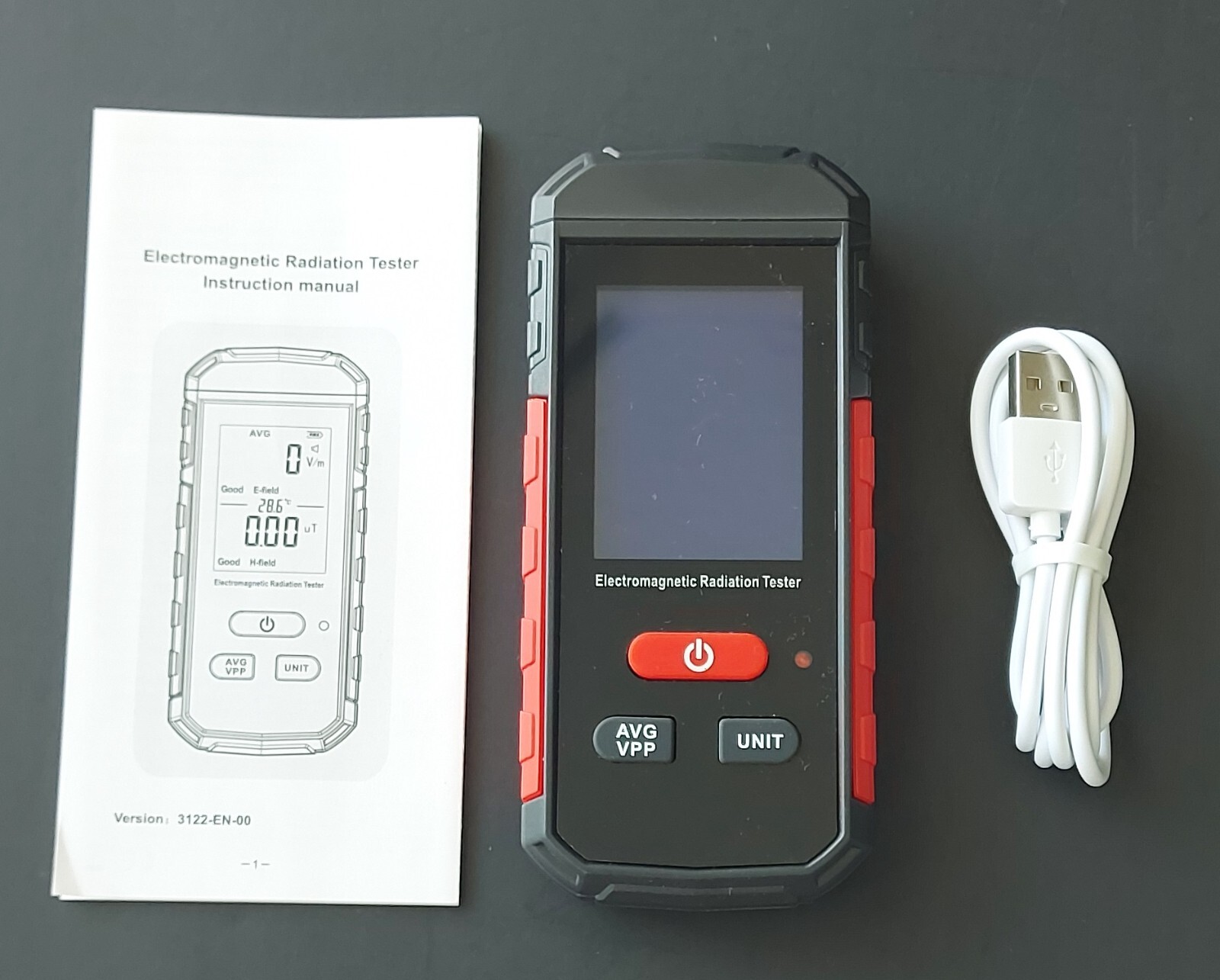 EMF Meter Electromagnetic Field Radiation Detector Handheld Ghost Hunting Tester