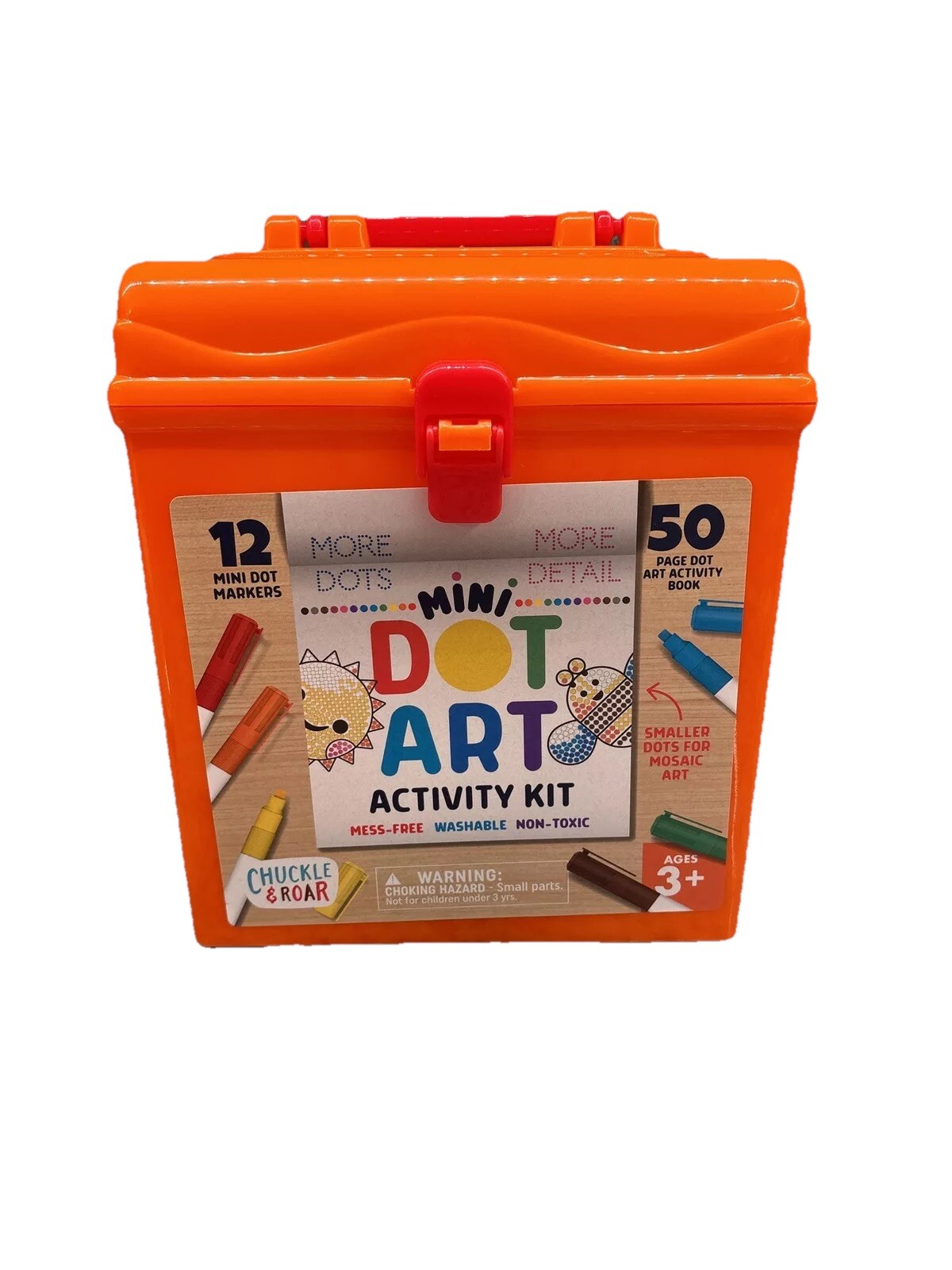 Chuckle & Roar Mini Marker Dot Art Activity Kit Washable Non-Toxic! NWT
