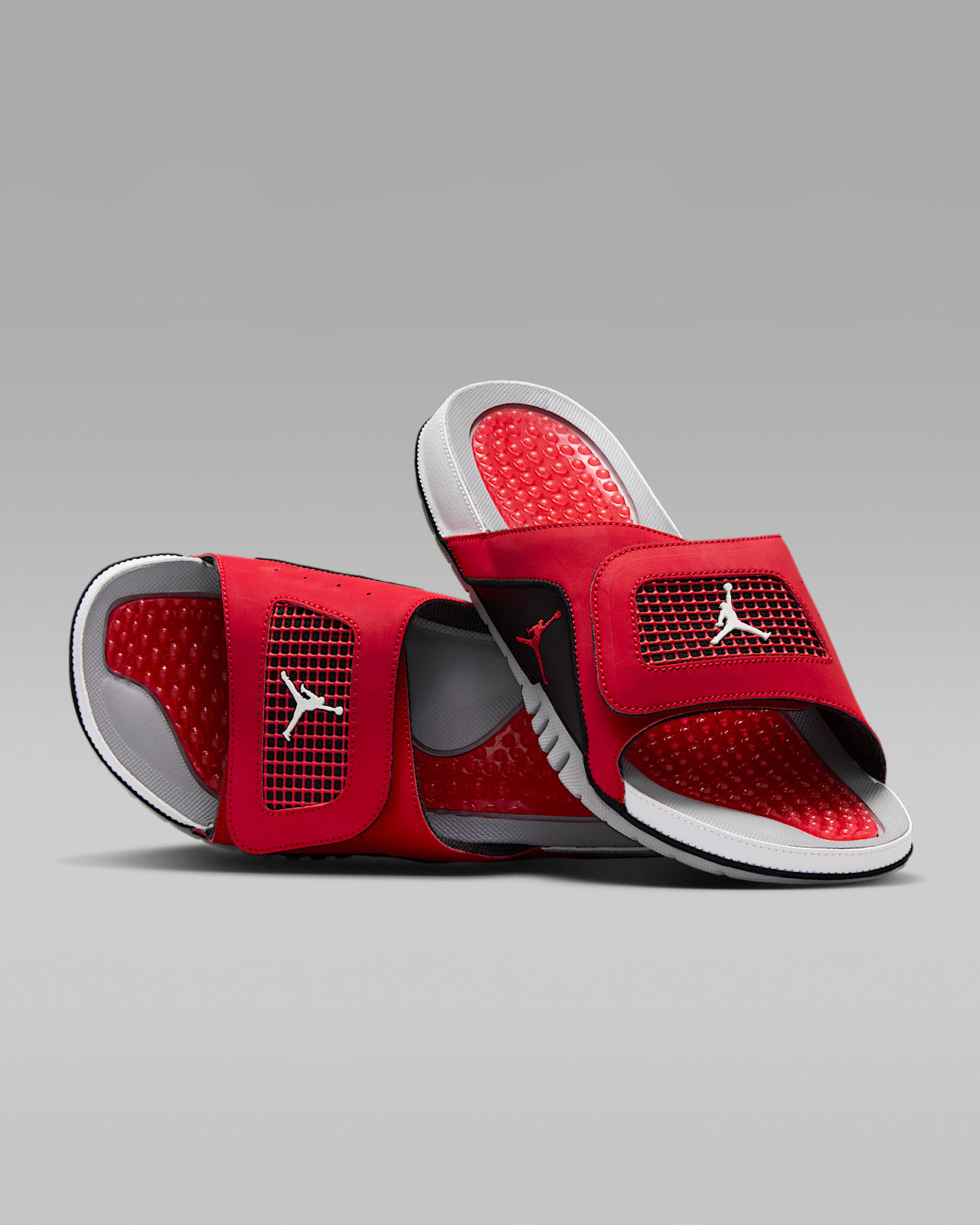 Nike Jordan Hydro 4 Retro Fire Red 532225-600 Men Shoes