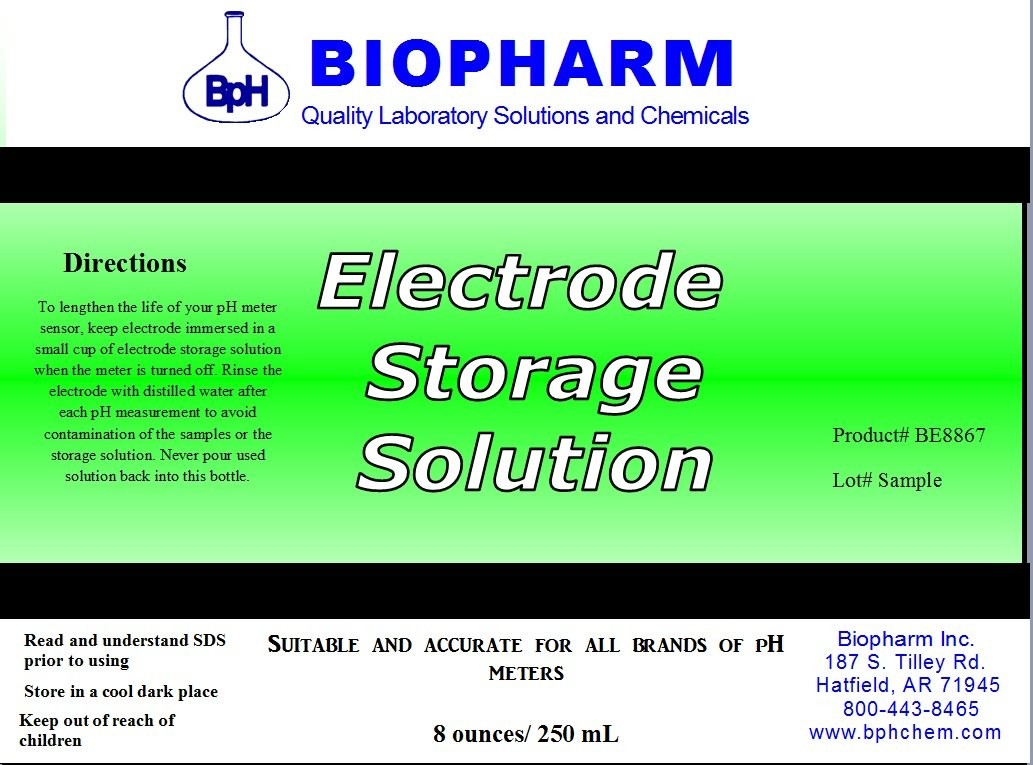 pH/Oxygen Reduction Potential ORP Electrode Storage Solution 250 mL 8.4 fl oz...