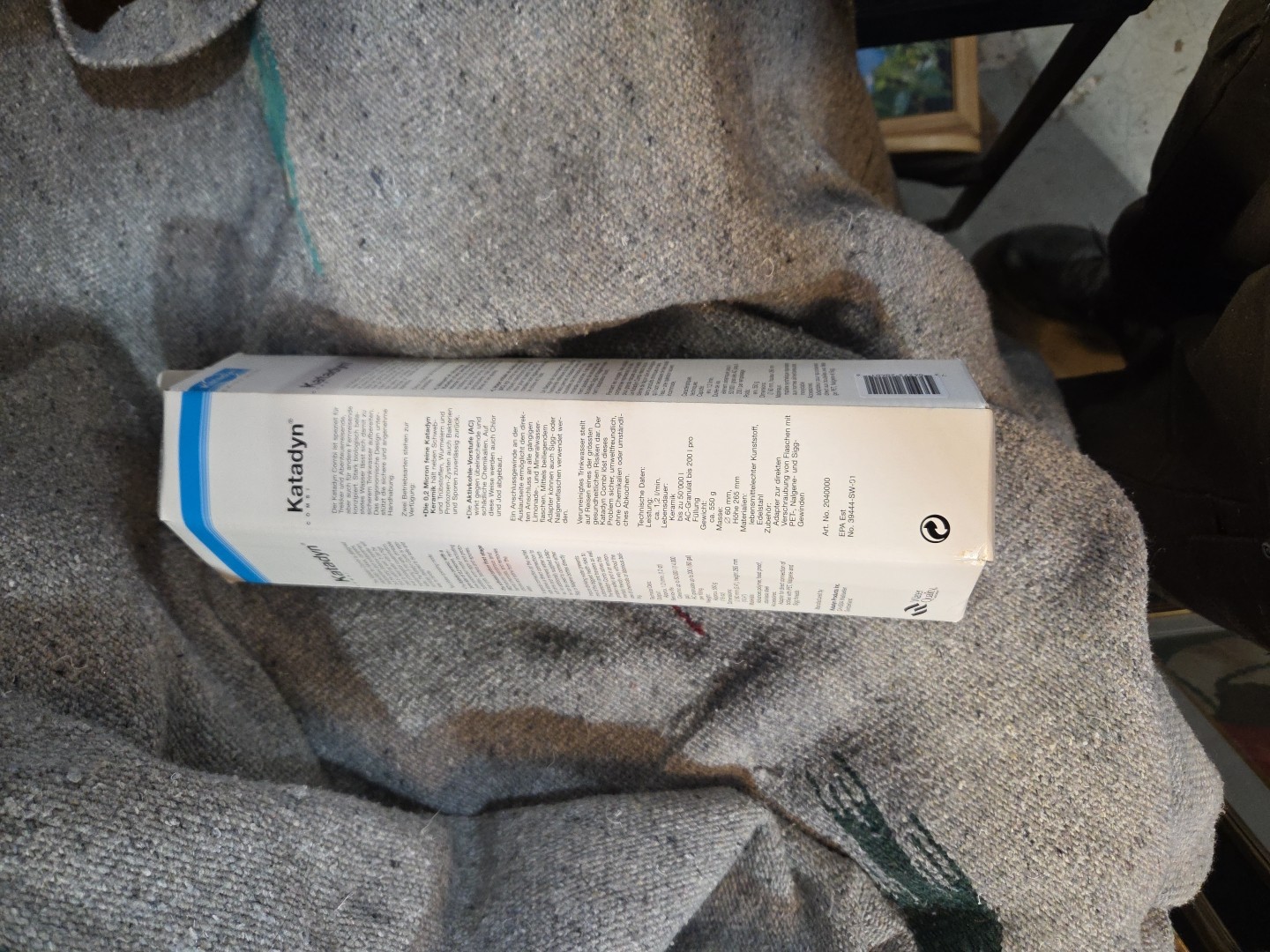 Katadyn Combi Kit. water filter for camping, hiking, etc. Open Box.