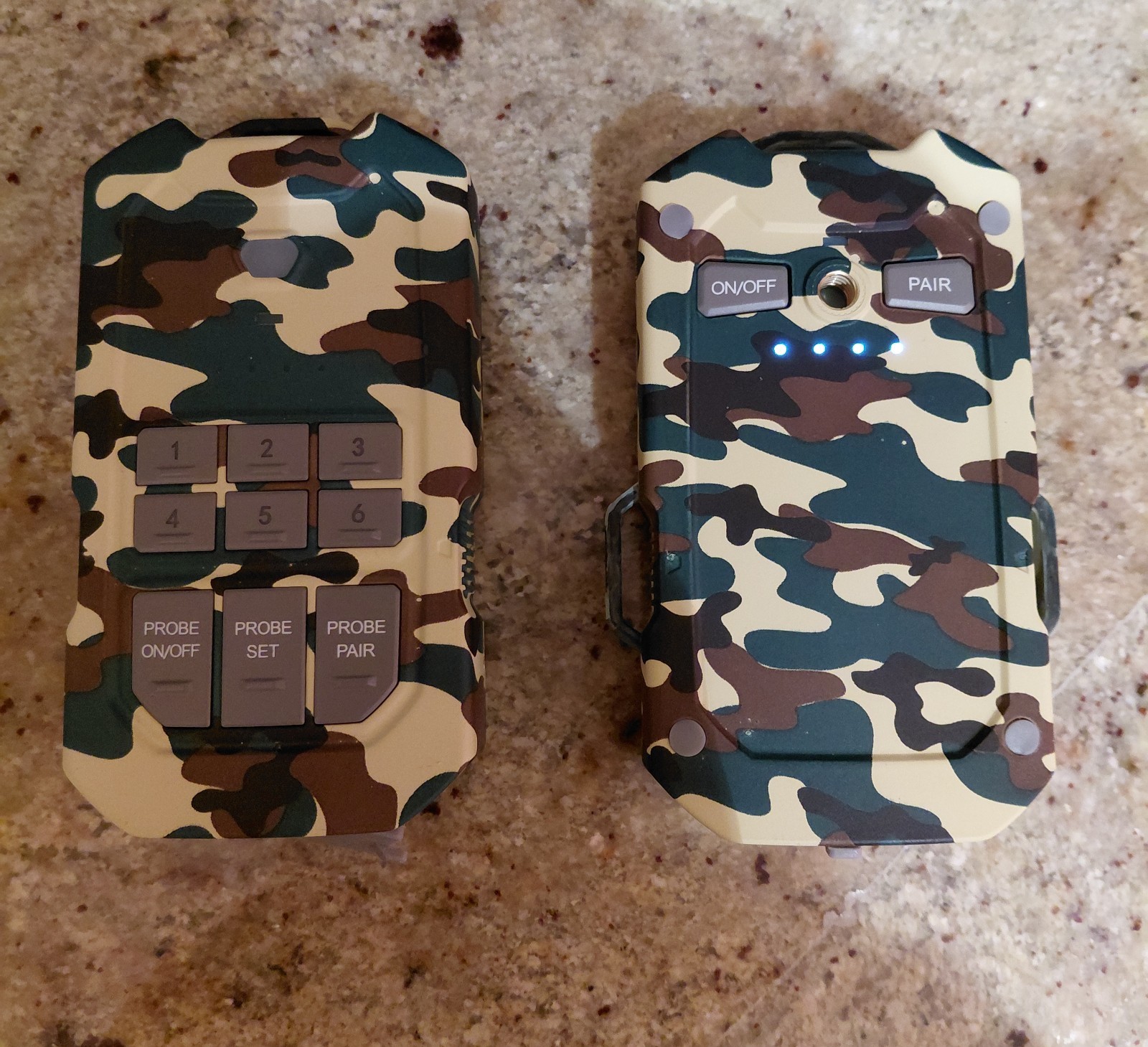 Letwesaf Wireless Radar Motion Sensor Desert camo Read description parts only