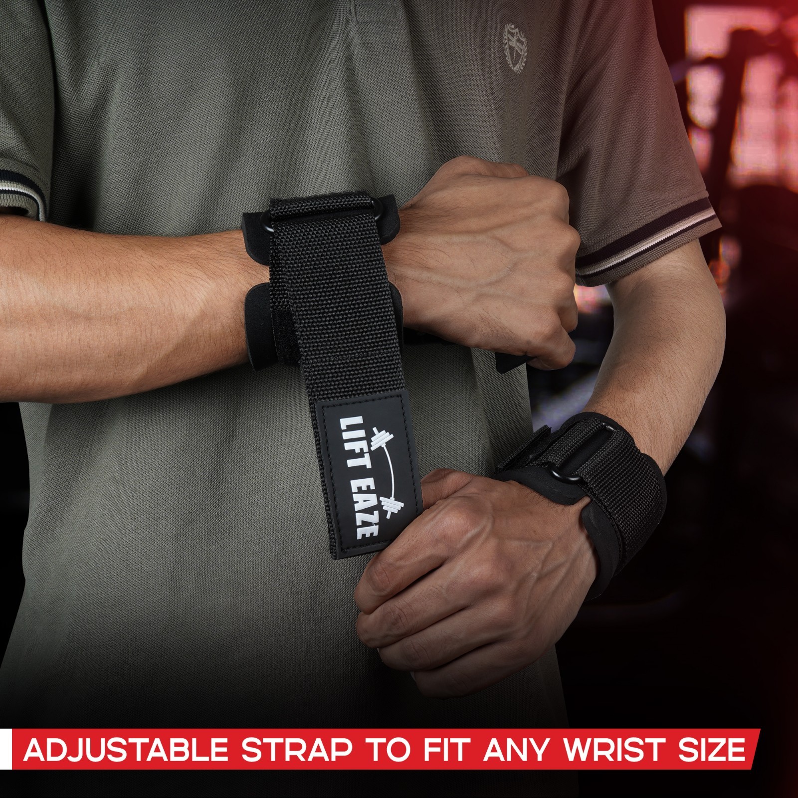Heavy Duty Weight Lifting Hooks Gym Training Deadlift Wrist Support Grips Straps