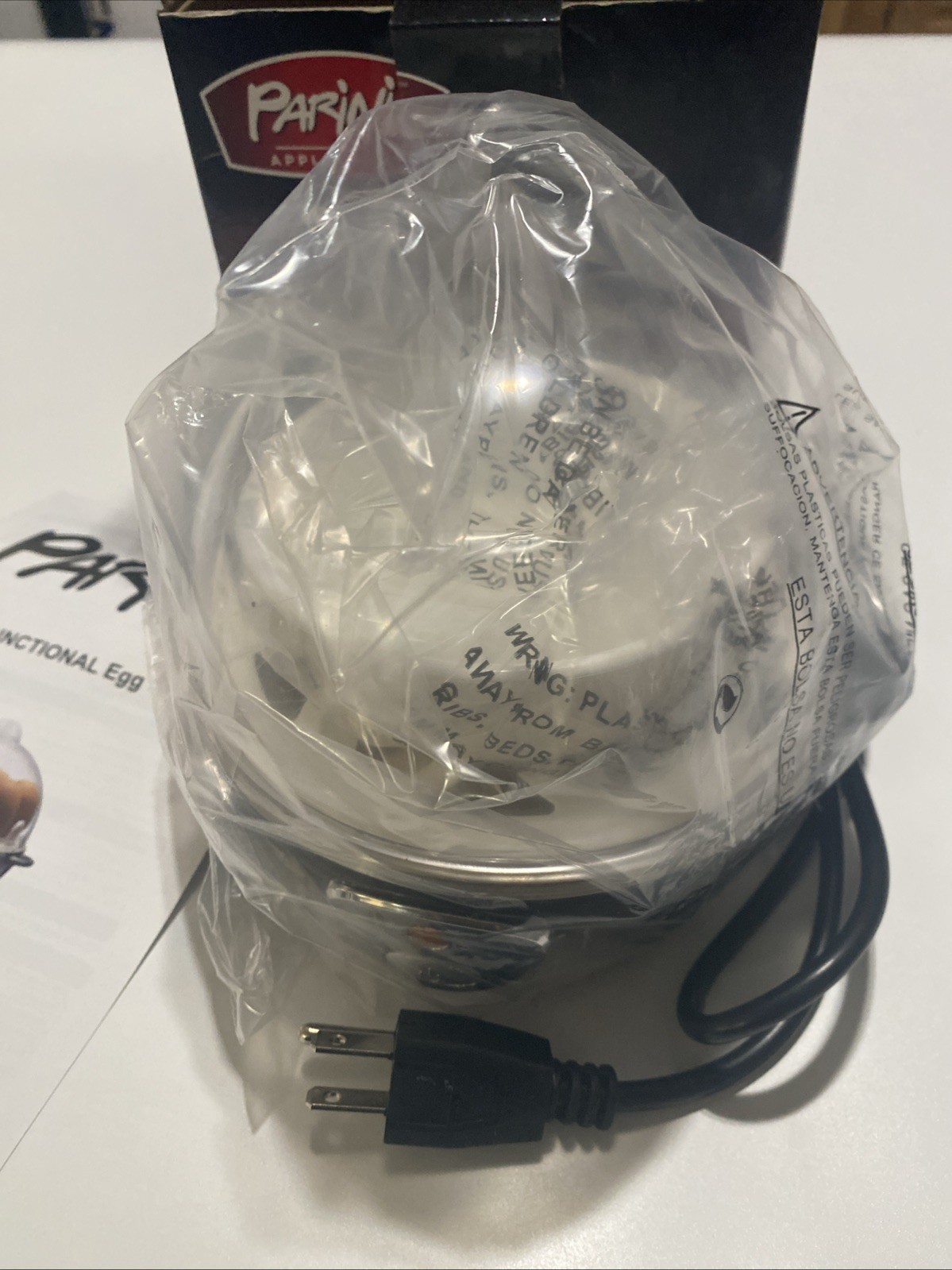 Parini Ultimate Egg Cooker Multi-Functional Egg Cooker w/ Box & Manual