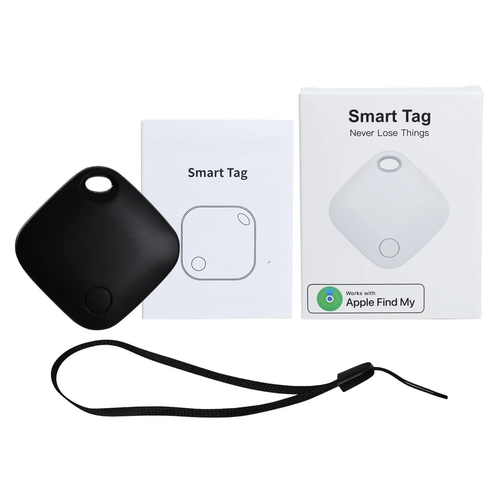 Smart Bluetooth GPS Tracker Works with Apple Find My APP ITag Anti Lost Reminder