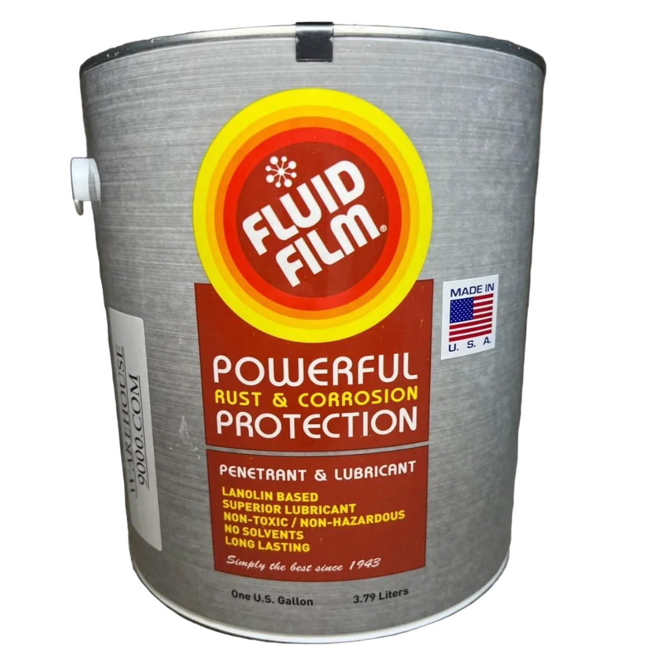 1 GALLON Fluid Film NAS Undercoat Rustproofing USA Made Enviornment safe