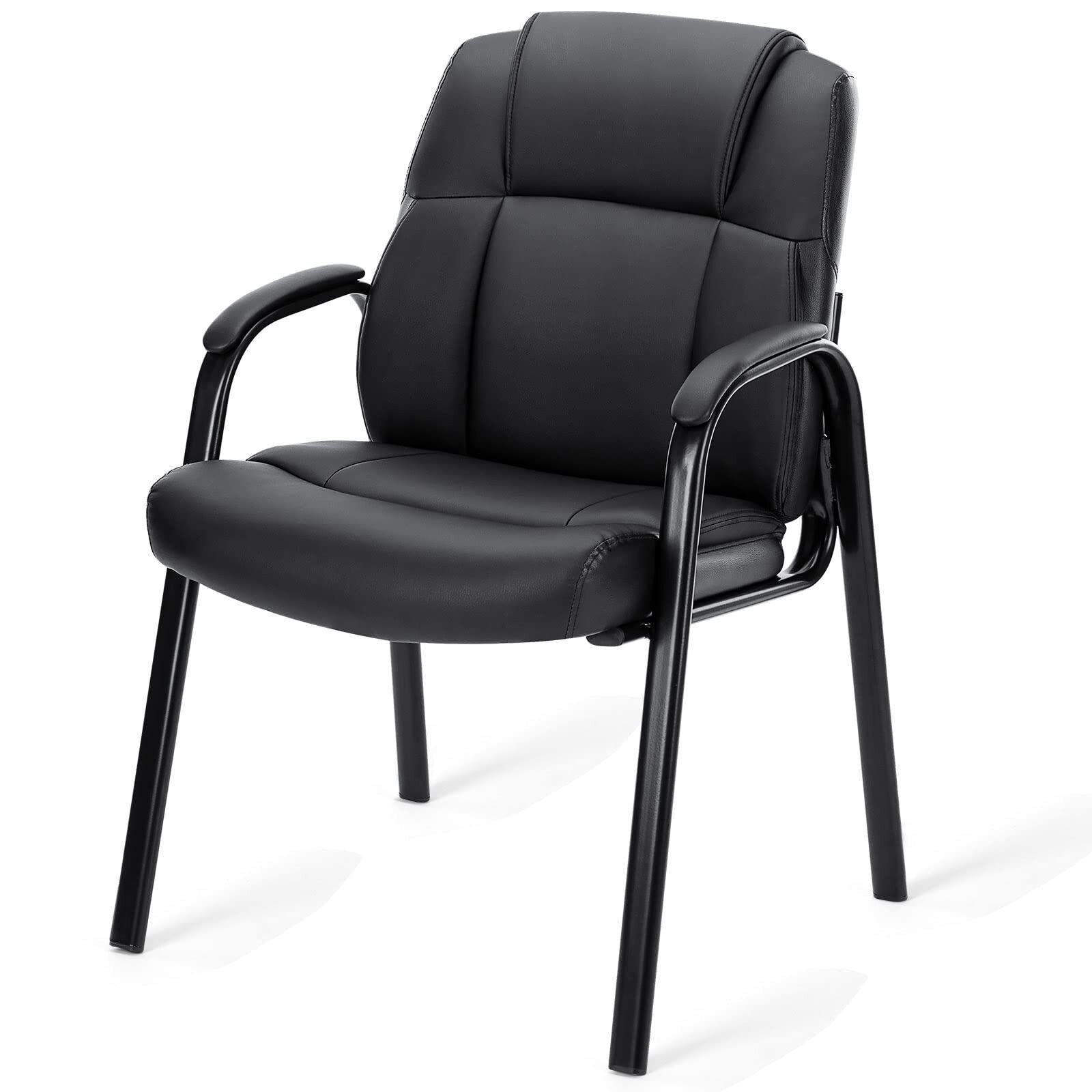 PU Leather Executive Waiting Room Chair Reception Guest Office Chair